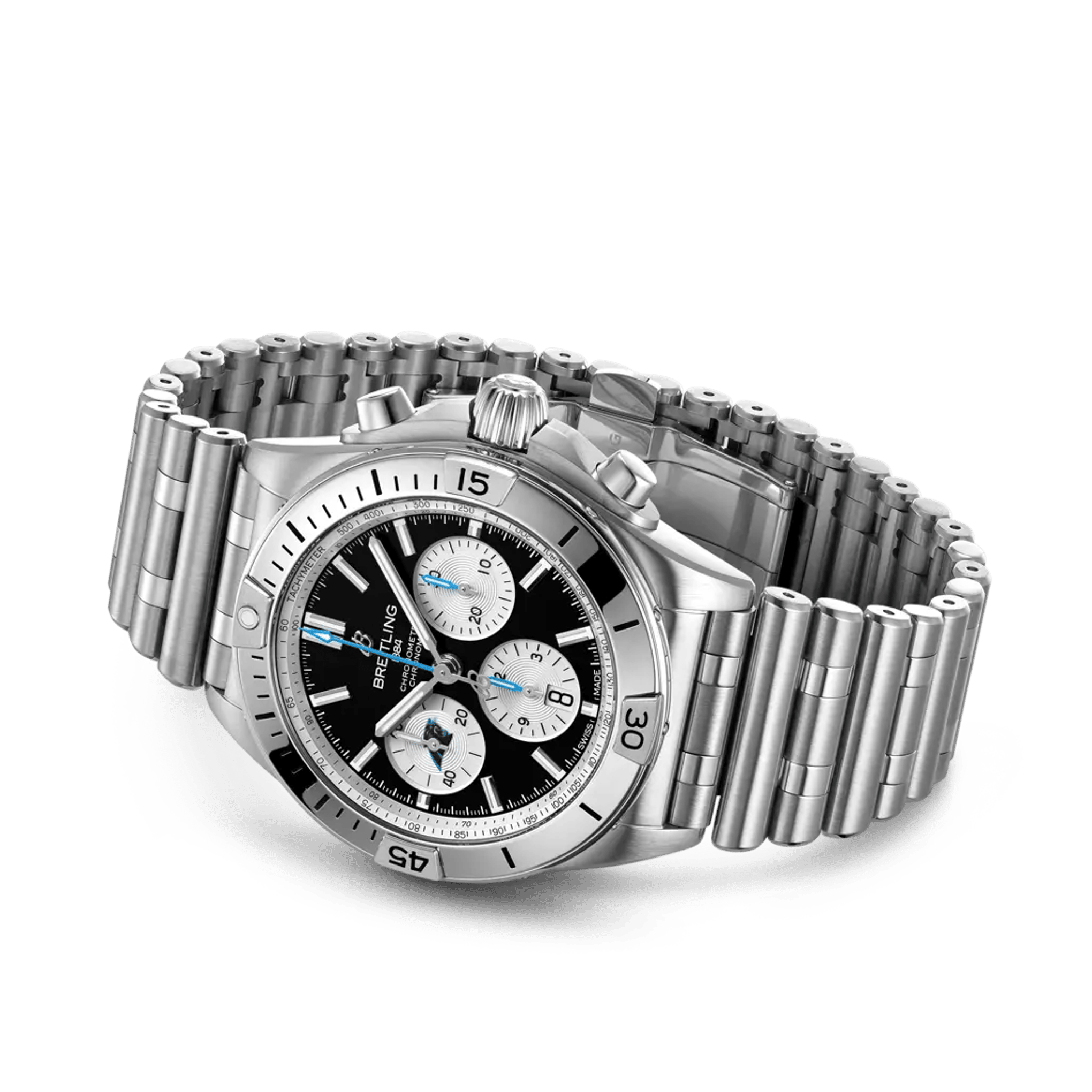 Chronomat B01 42 NFL Carolina Panthers Edition - AB01342B1B5A1 - image 3