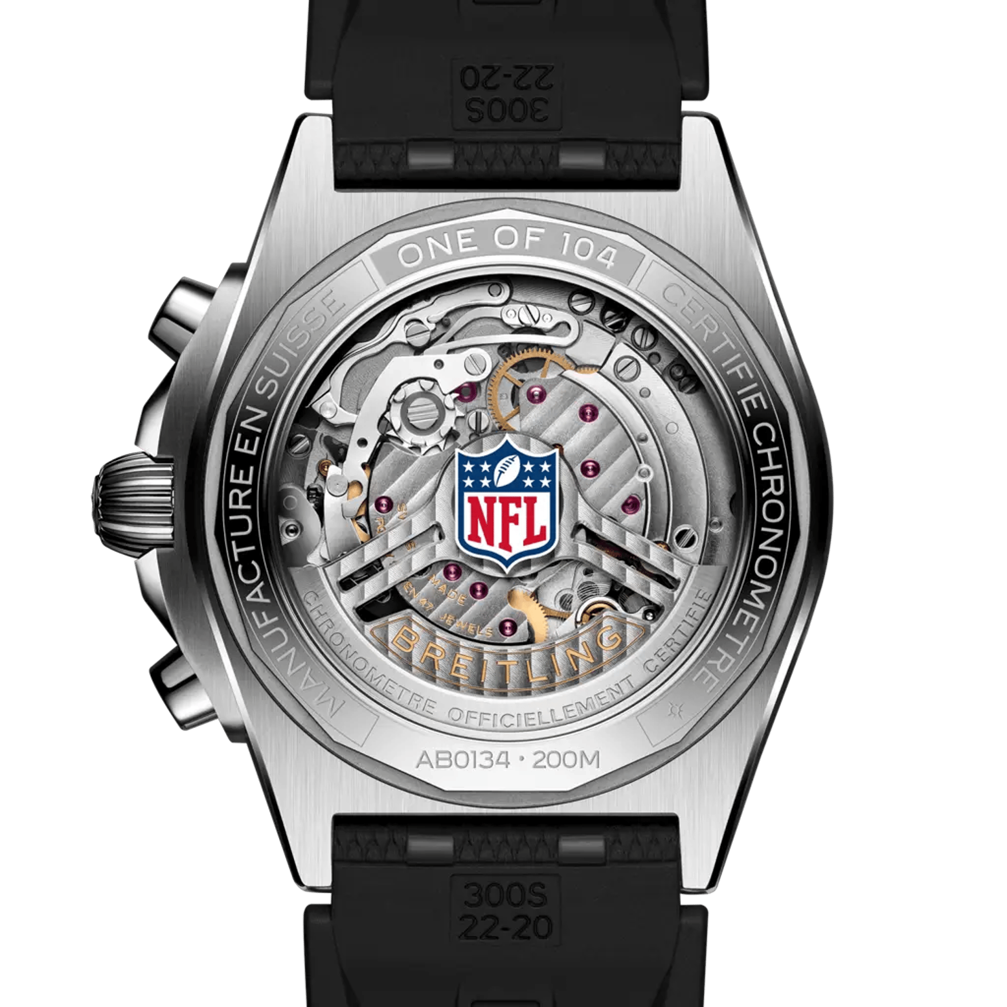 Chronomat B01 42 NFL Los Angeles Rams Edition - AB01342B1C9S1 - image 4
