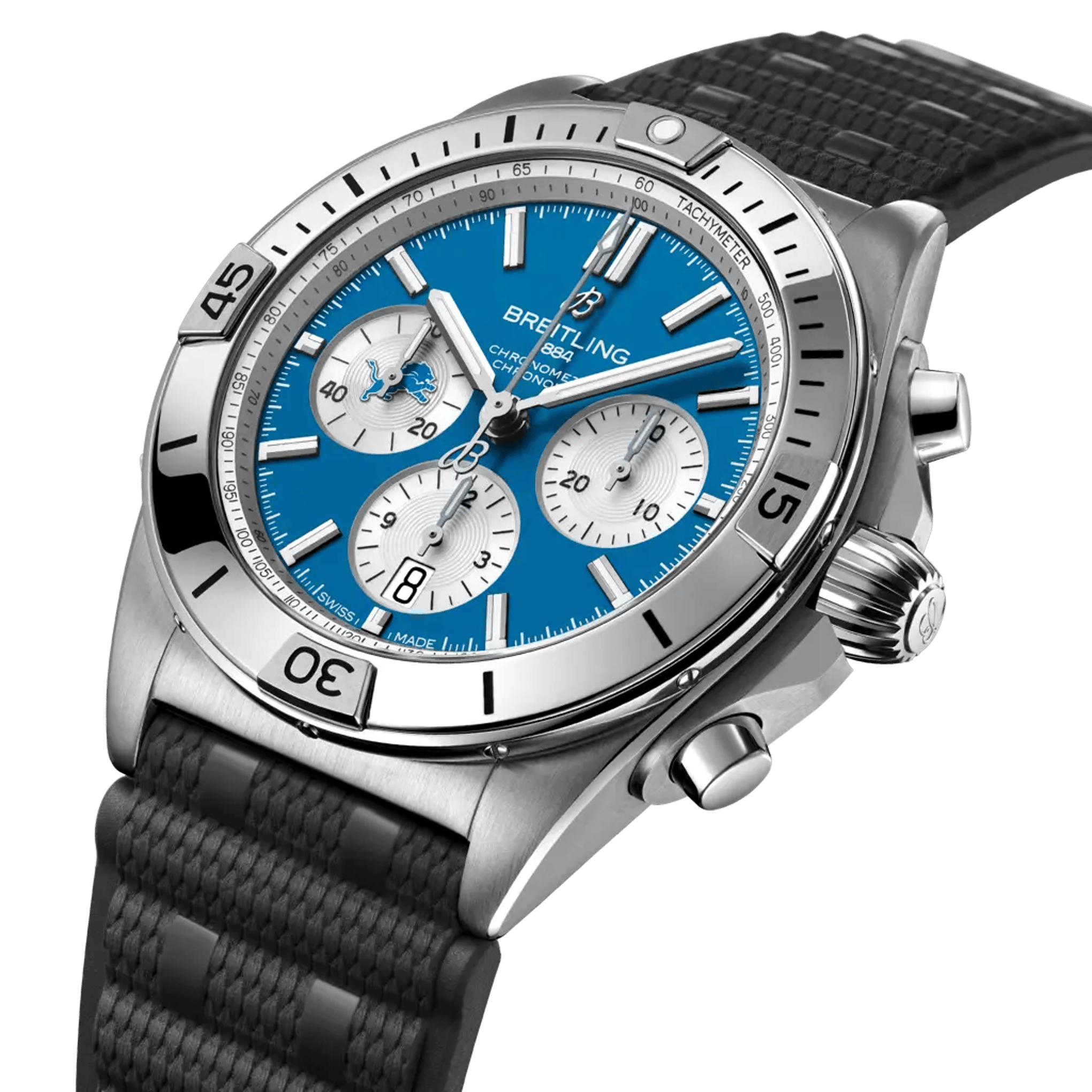 Chronomat B01 42 NFL Detroit Lions Edition - AB01342B1CCS1 - image 2