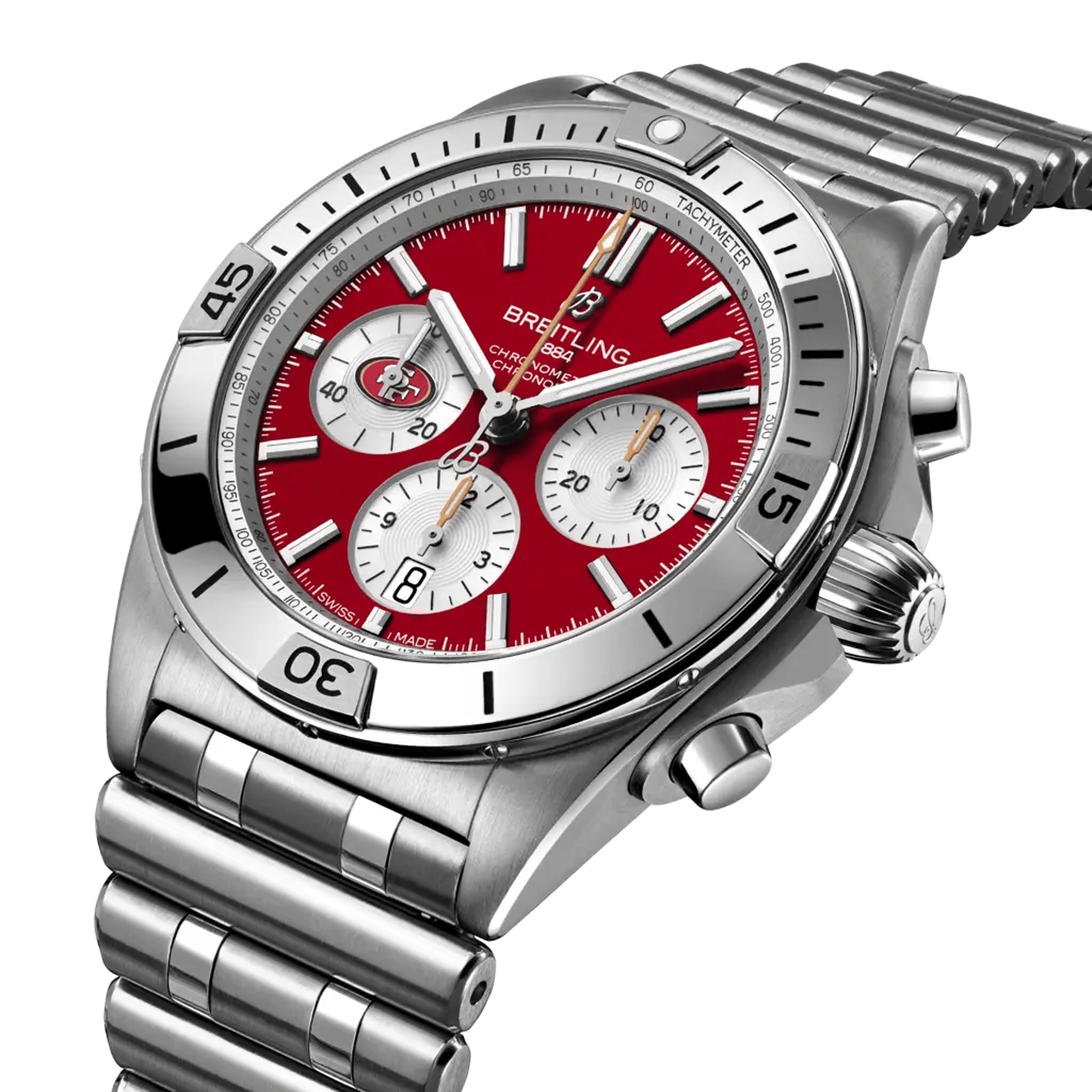 Chronomat B01 42 NFL San Francisco 49ers Edition - AB01342B1K1A1 - image 2