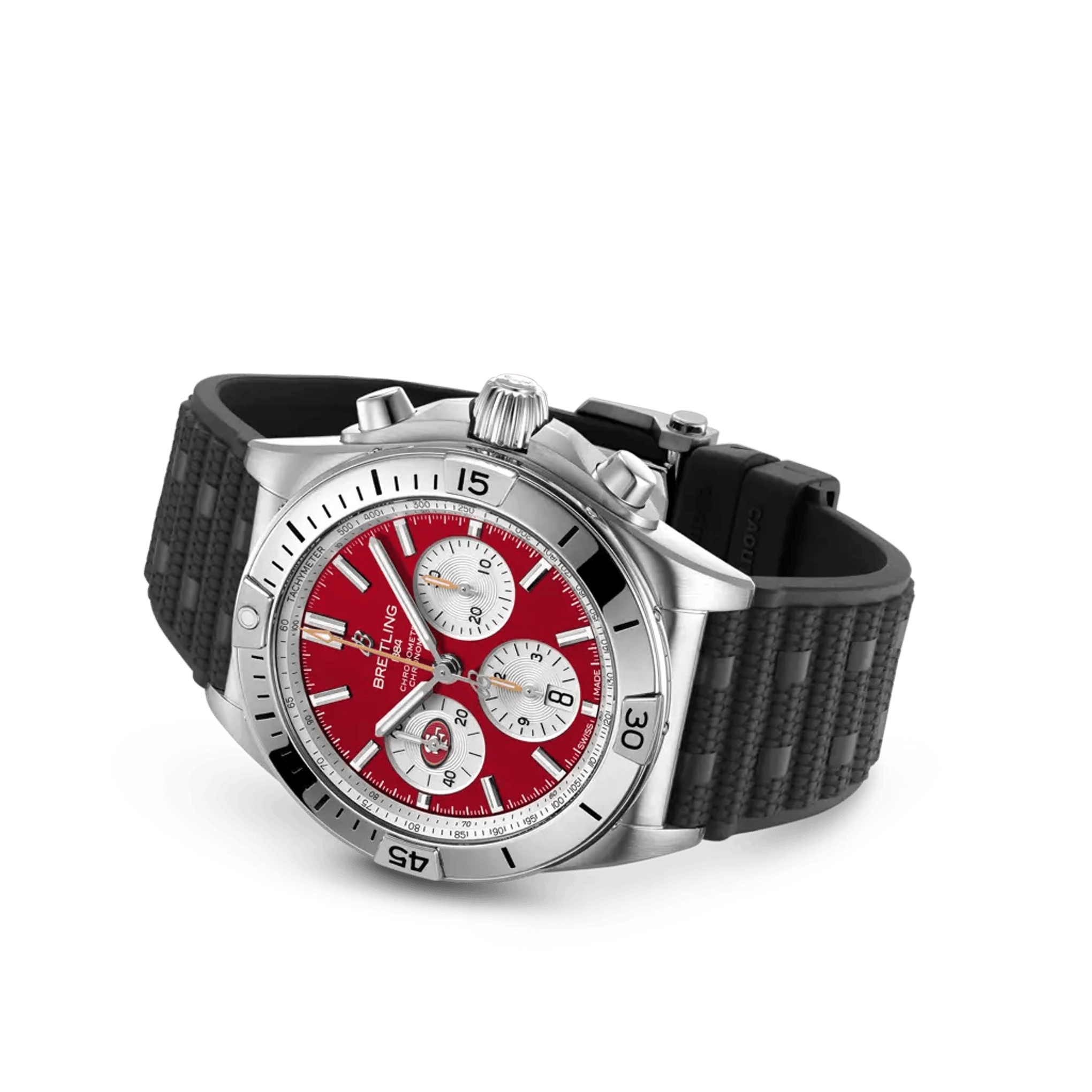 Chronomat B01 42 NFL San Francisco 49ers Edition - AB01342B1K1S1 - image 3