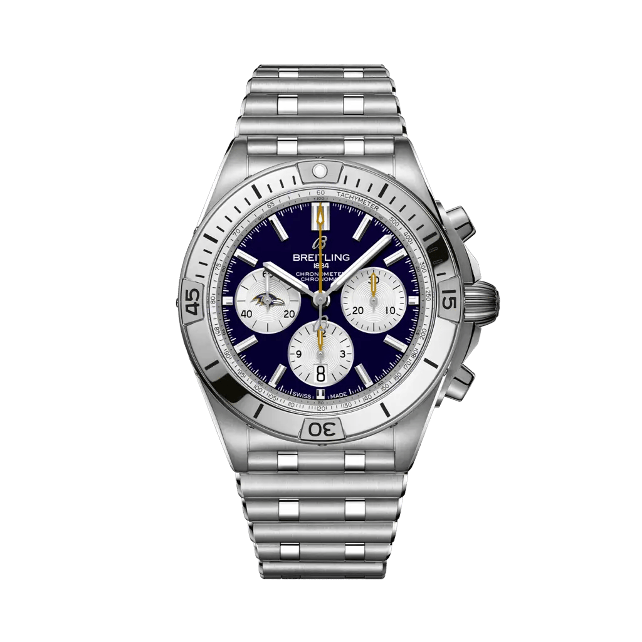Chronomat B01 42 NFL Baltimore Ravens Edition - AB01342B1K2A1 - image 1
