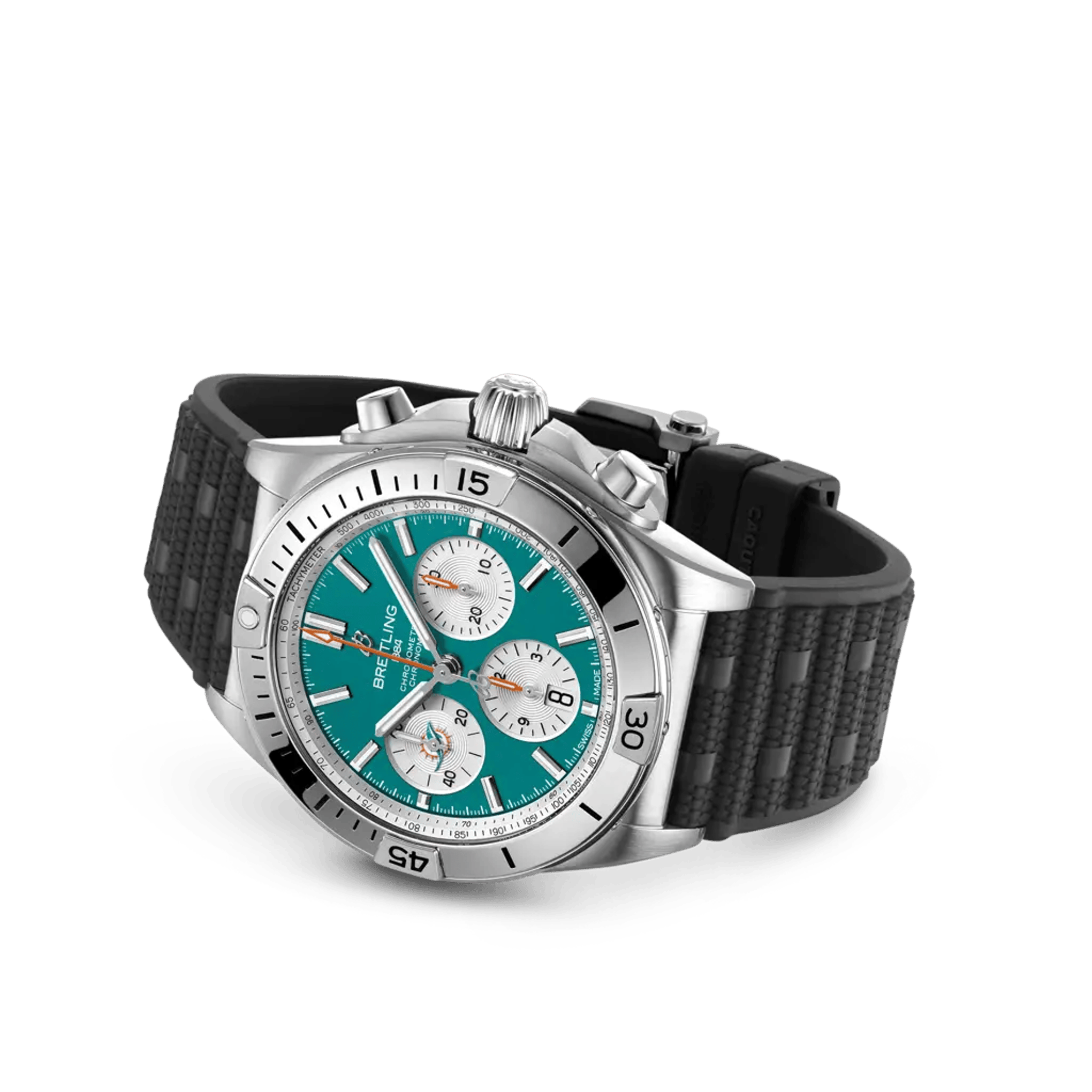 Chronomat B01 42 NFL Miami Dolphins Edition - AB01342B1L2S1 - image 3