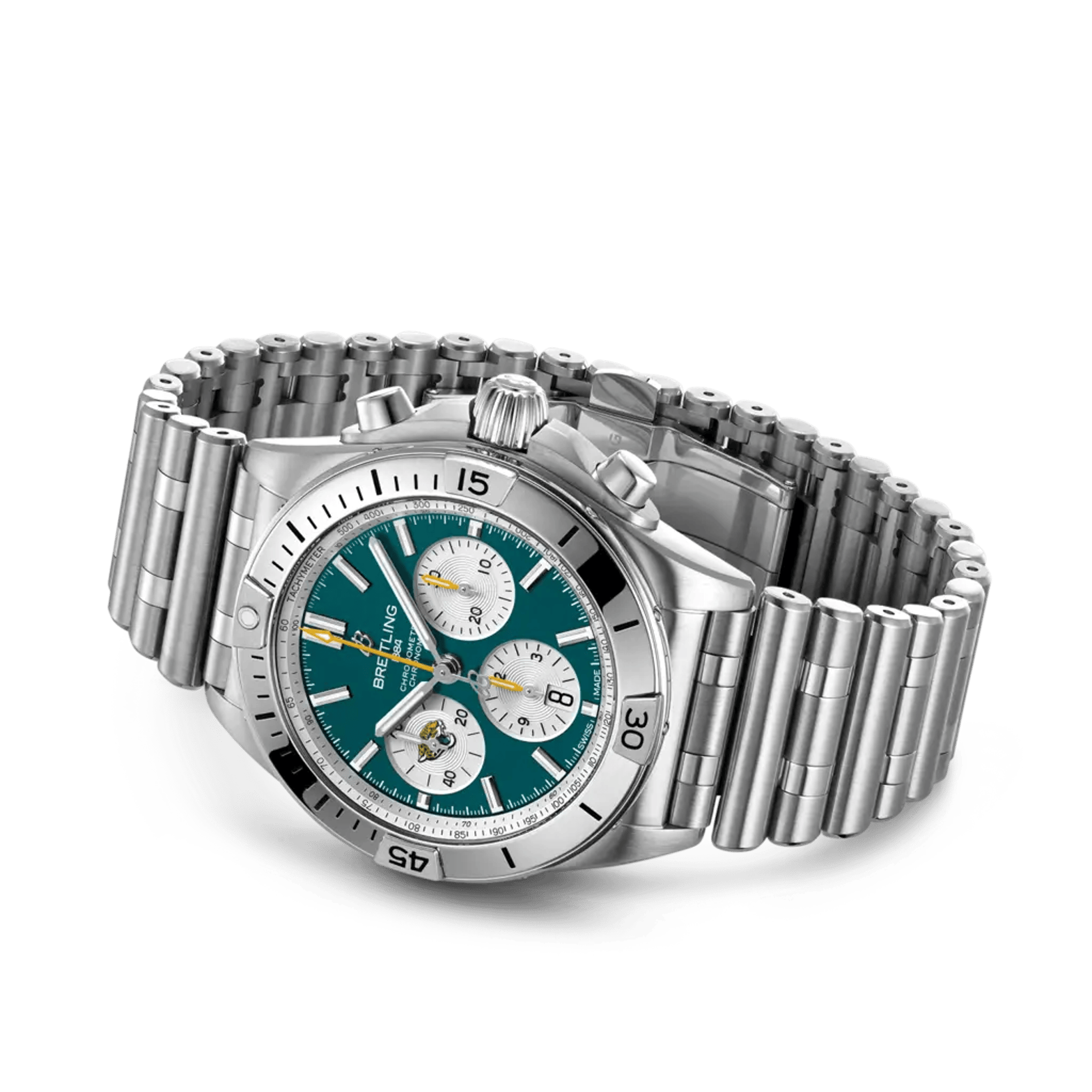 Chronomat B01 42 NFL Jacksonville Jaguars Edition - AB01342B1L3A1 - image 3