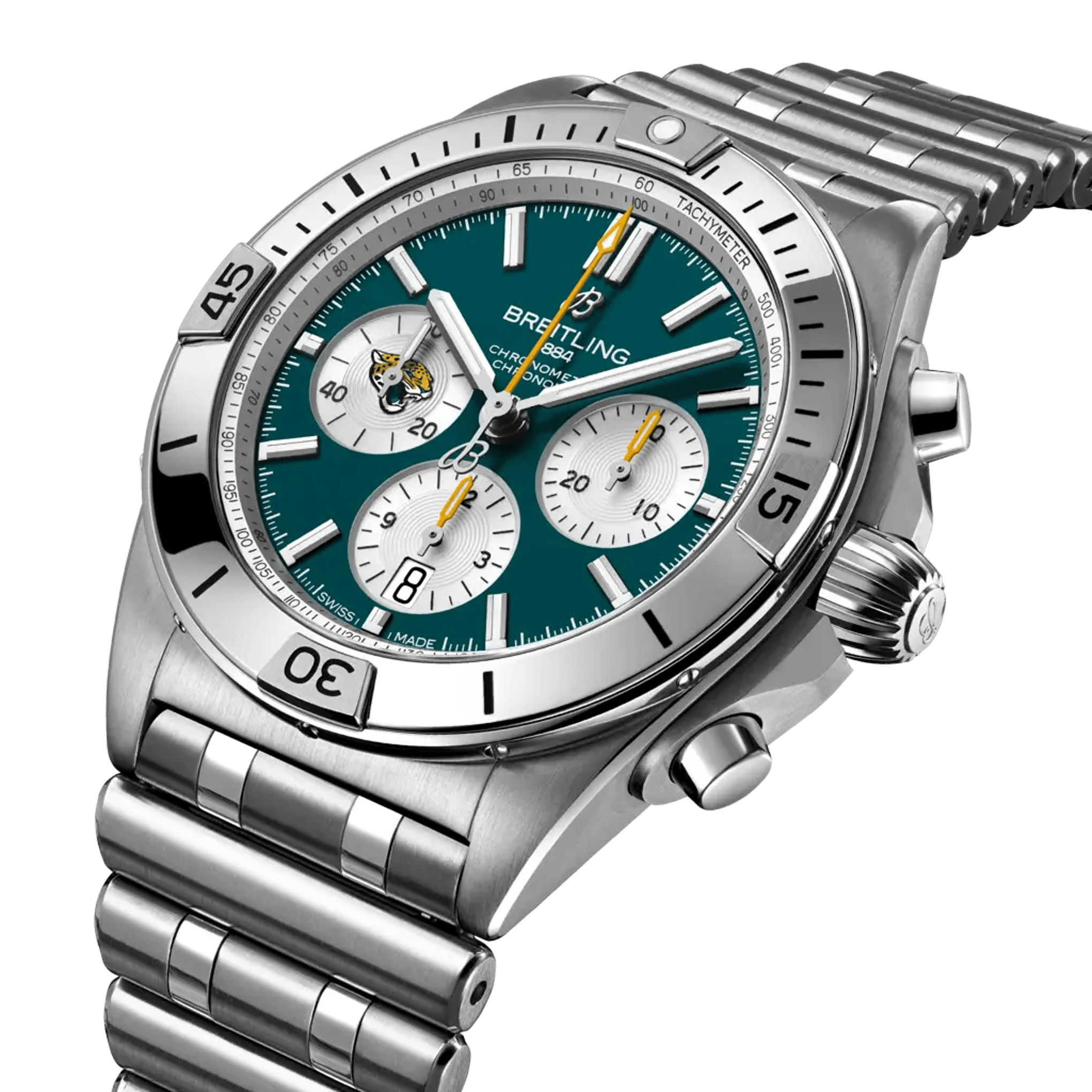 Chronomat B01 42 NFL Jacksonville Jaguars Edition - AB01342B1L3A1 - image 2