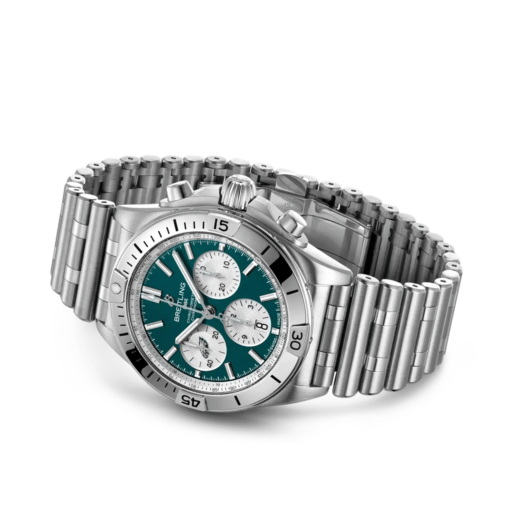 Chronomat B01 42 NFL Philadelphia Eagles Edition - AB01342B1L4A1 - image 3