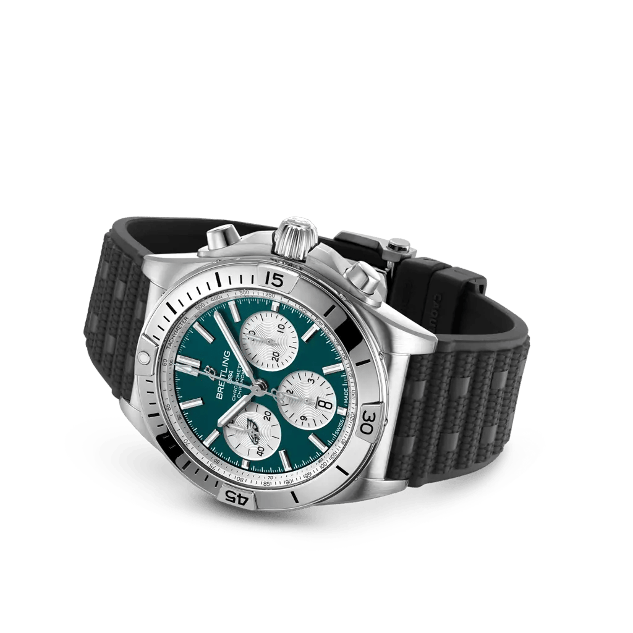 Chronomat B01 42 NFL Philadelphia Eagles Edition - AB01342B1L4S1 - image 3