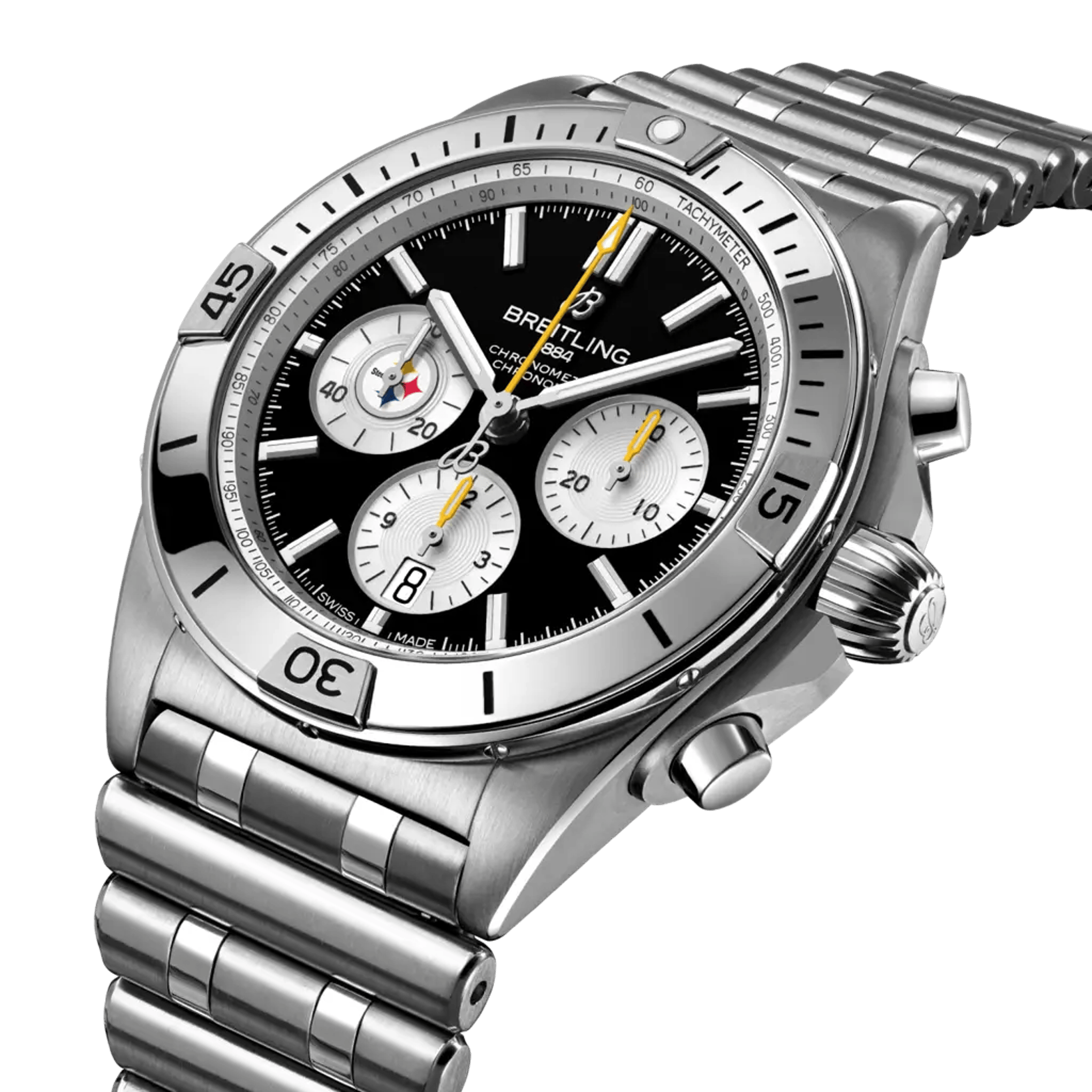 Chronomat B01 42 Nfl Pittsburgh Steelers Edition - AB01345B1B2A1