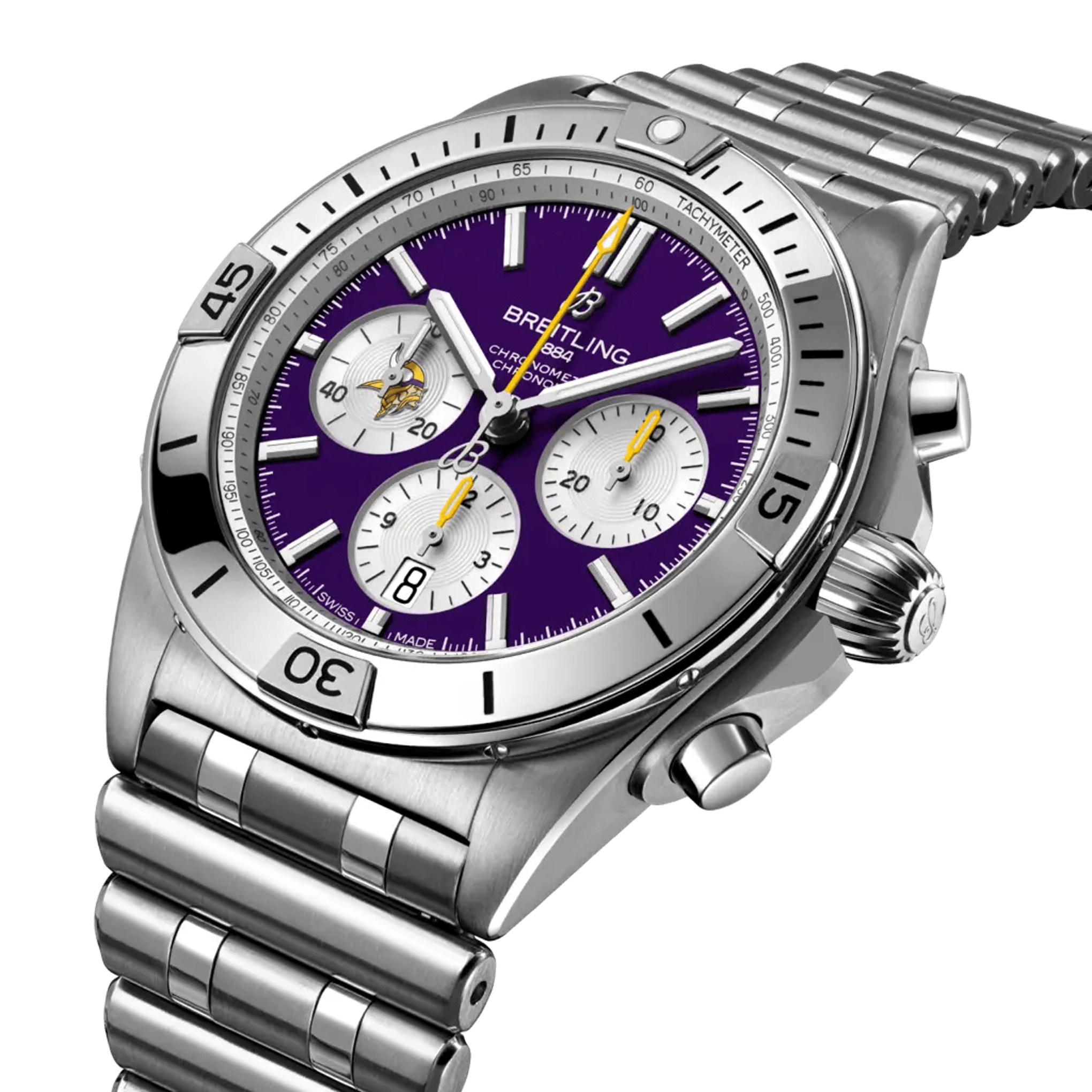 Chronomat B01 42 Nfl Minnesota Vikings Edition - AB01345B1K4A1