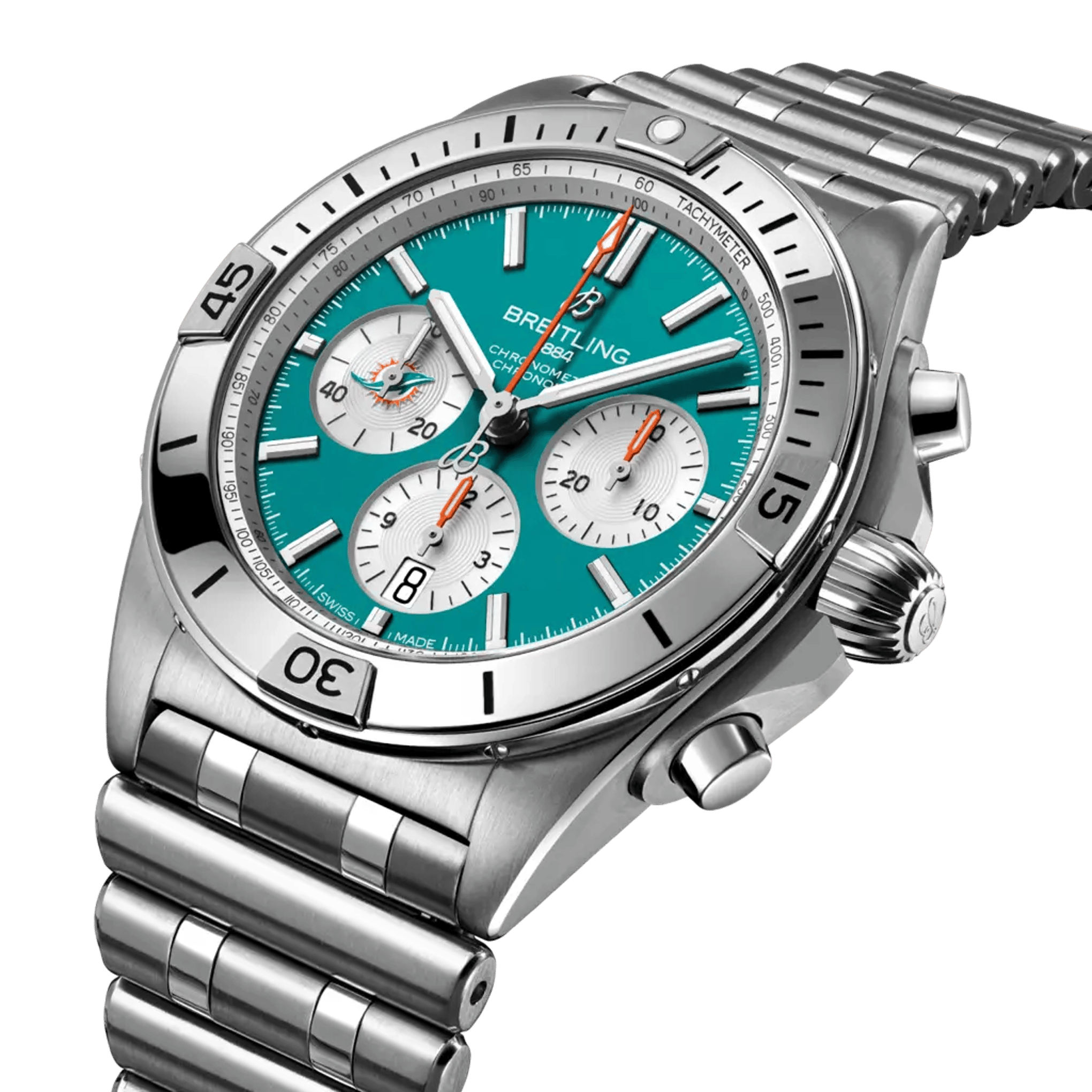 Chronomat B01 42 NFL Miami Dolphins Edition - AB01345B1L2A1 - image 2