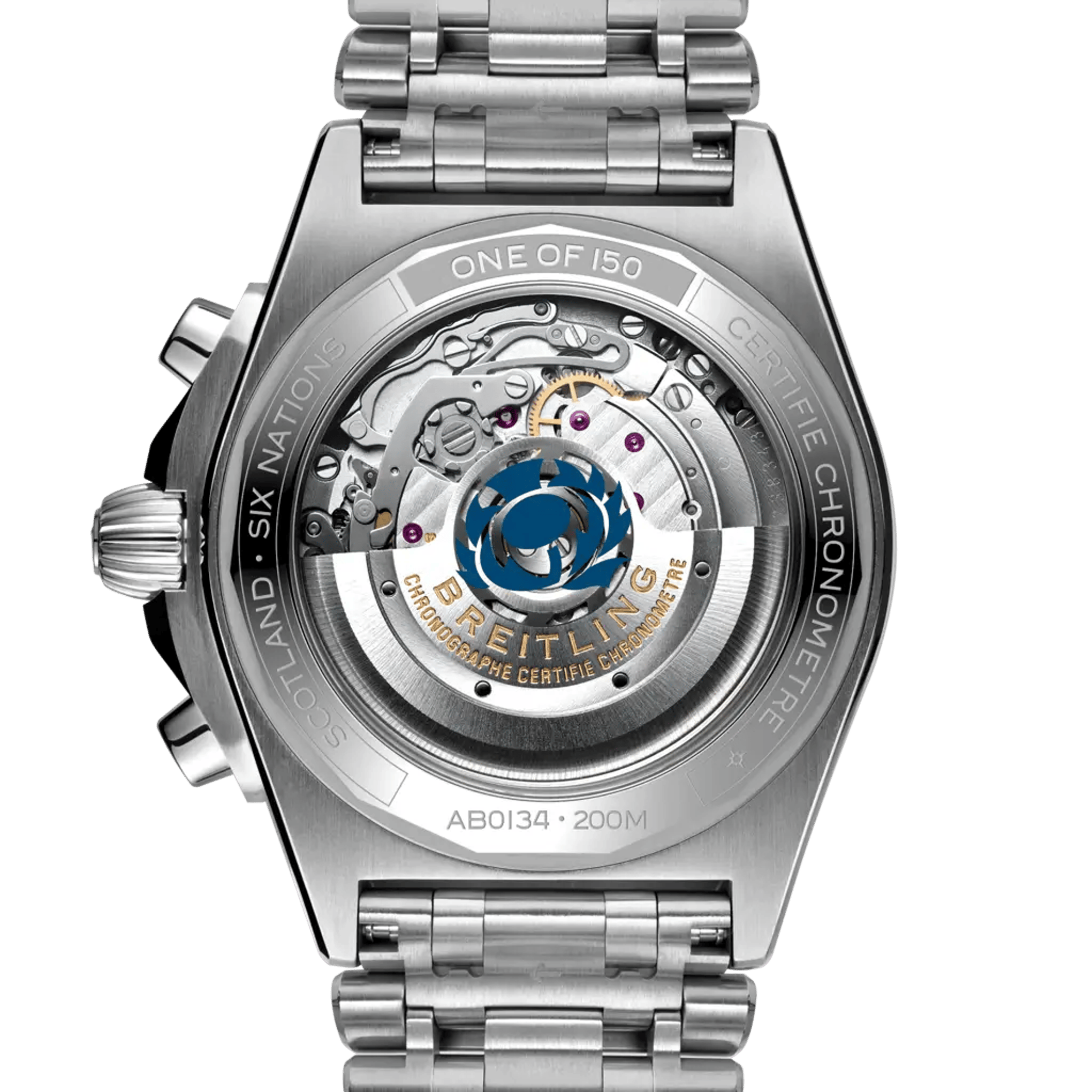 Chronomat B01 42 Six Nations Scotland - AB0134A51C1A1 - image 4