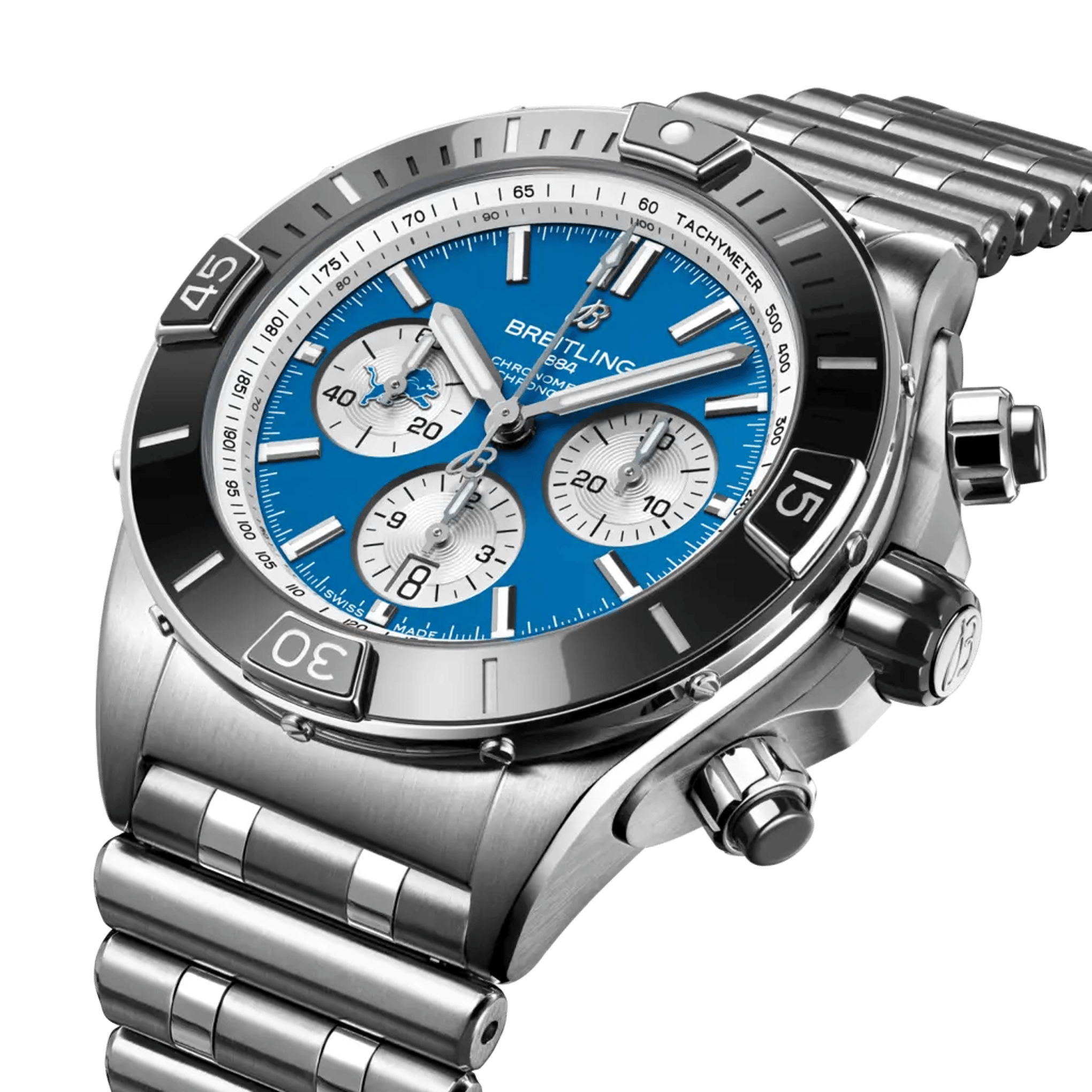 Super Chronomat B01 Chronograph 44 NFL Detroit Lions Edition - AB01361C1C2A1 - image 2
