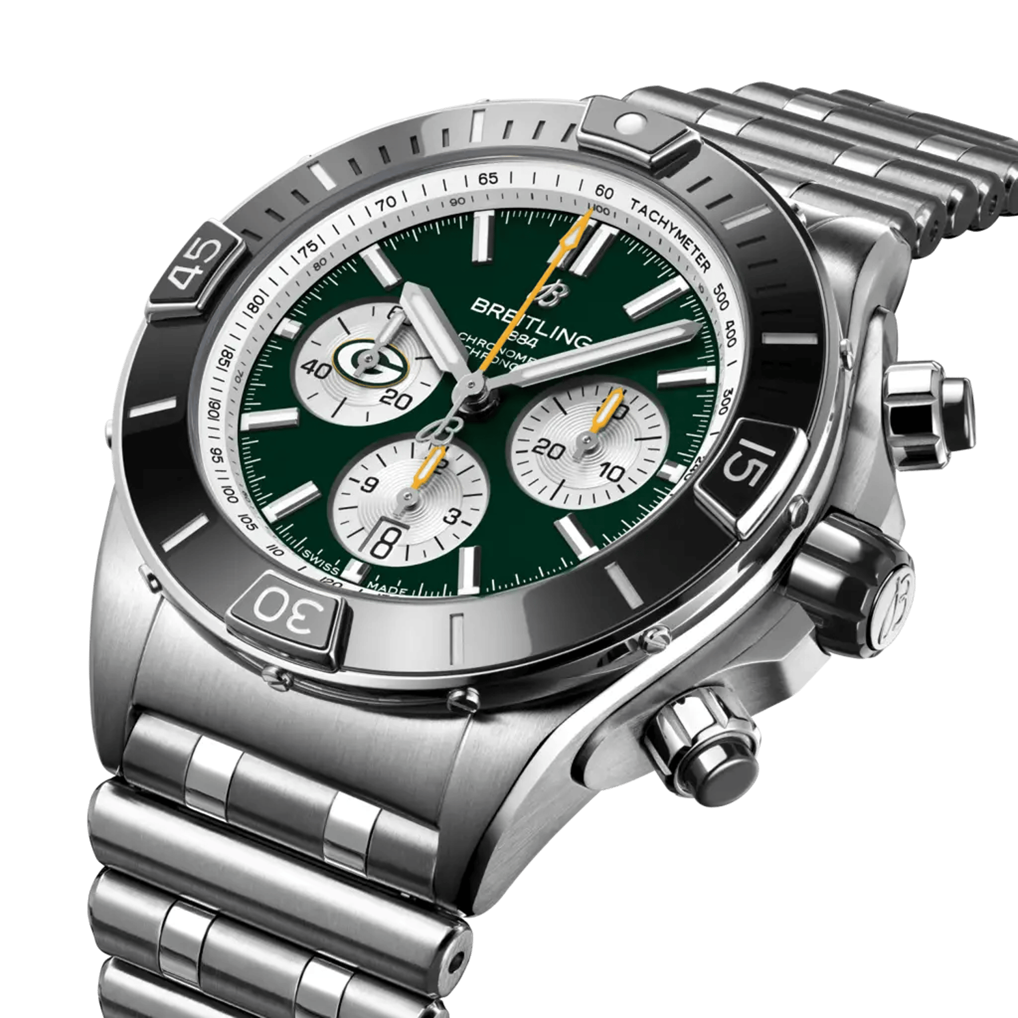 Super Chronomat B01 Chronograph 44 NFL Green Bay Packers - AB01361C1L1A1 - image 2
