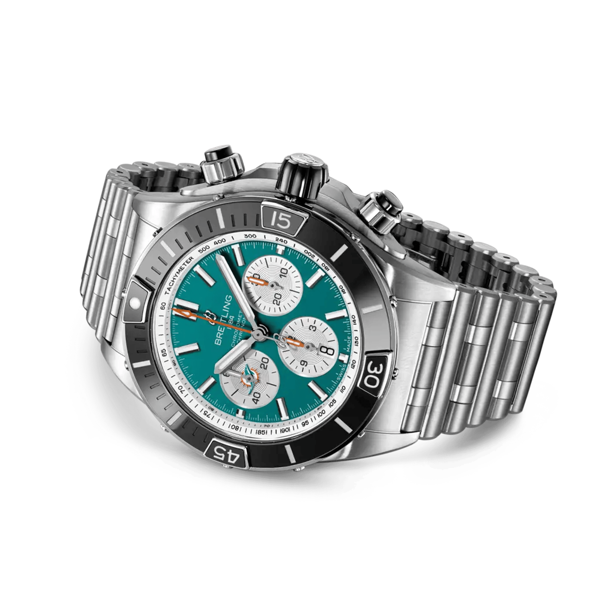 Super Chronomat B01 Chronograph 44 NFL Miami Dolphins - AB01361C1L2A1 - image 3