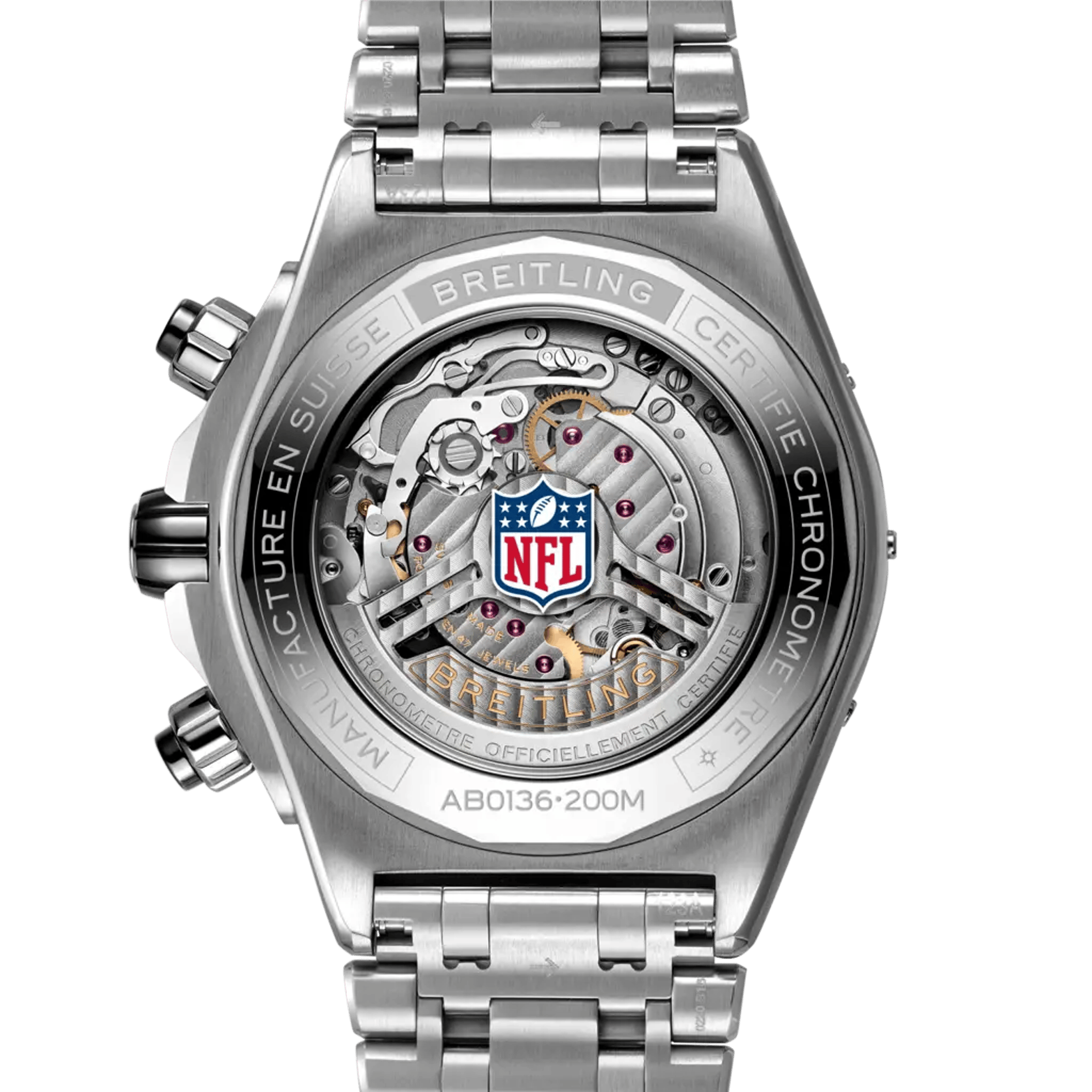 Super Chronomat B01 Chronograph 44 NFL Philadelphia Eagles - AB01361C1L5A1 - image 4