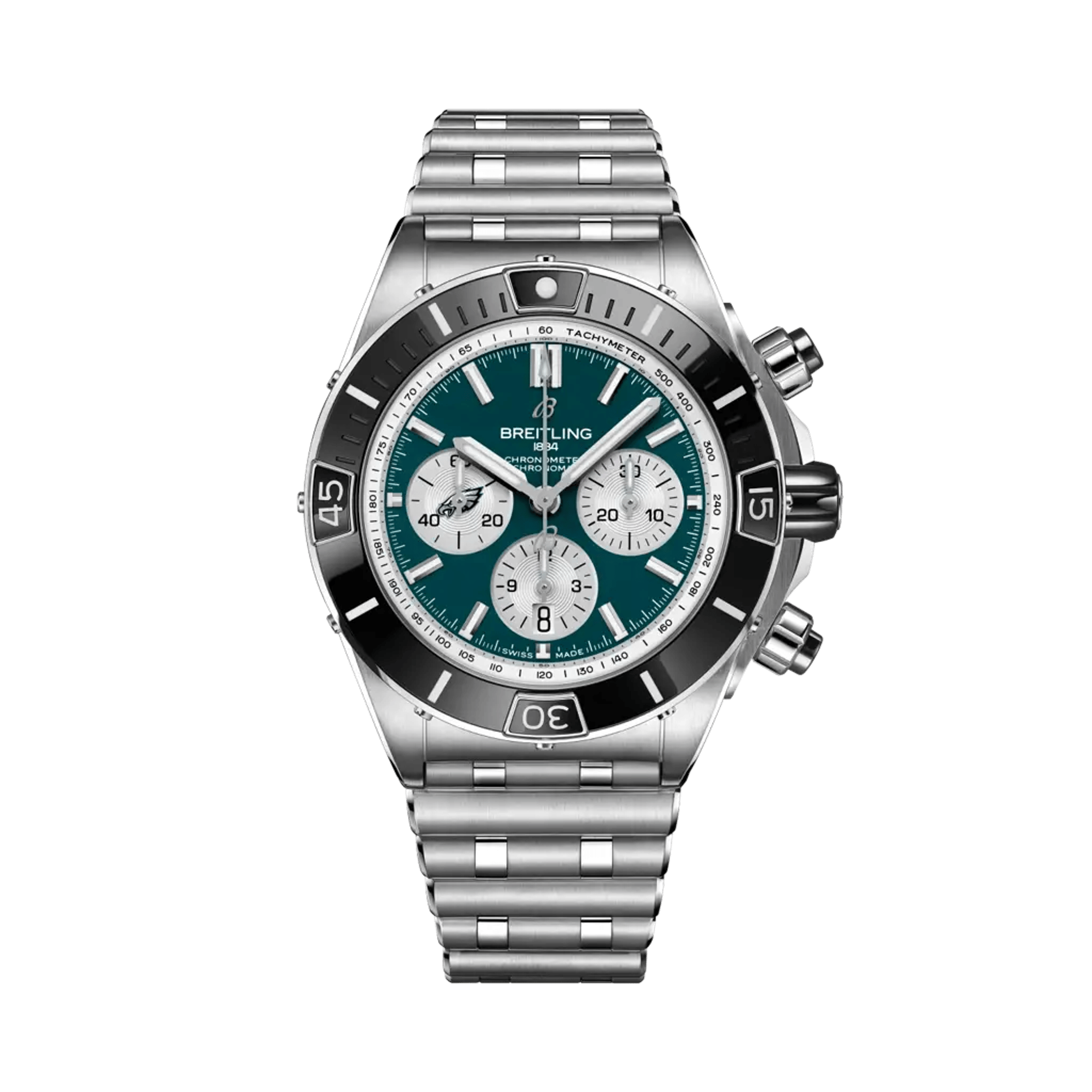 Super Chronomat B01 Chronograph 44 NFL Philadelphia Eagles - AB01361C1L5A1 - image 1