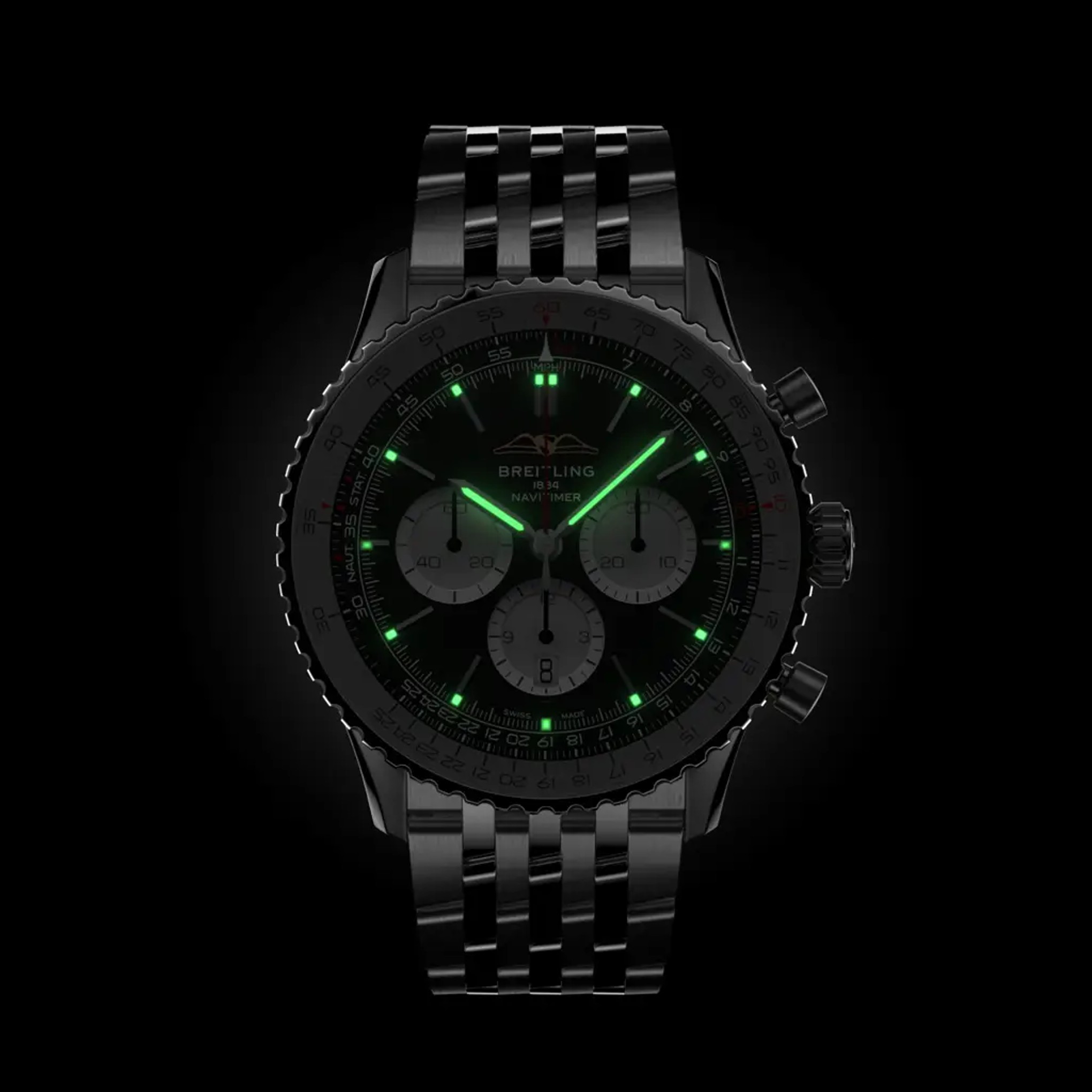 Navitimer B01 Chronograph 46 - AB0137211B1A1 - image 5