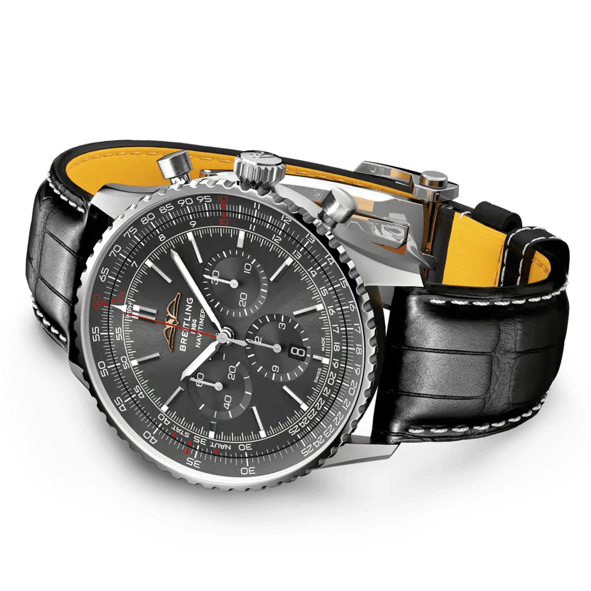 Navitimer B01 Chronograph 46 - AB01376A1B1P1 - image 3