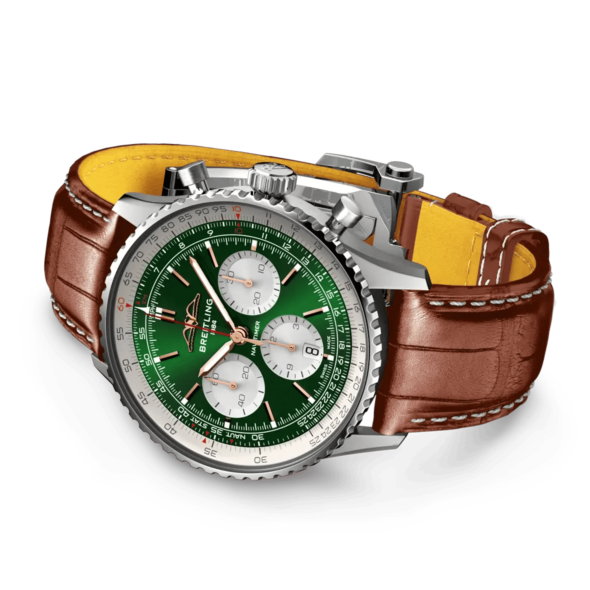 Navitimer B01 Chronograph 43 - AB01385A1L1P1 - image 3