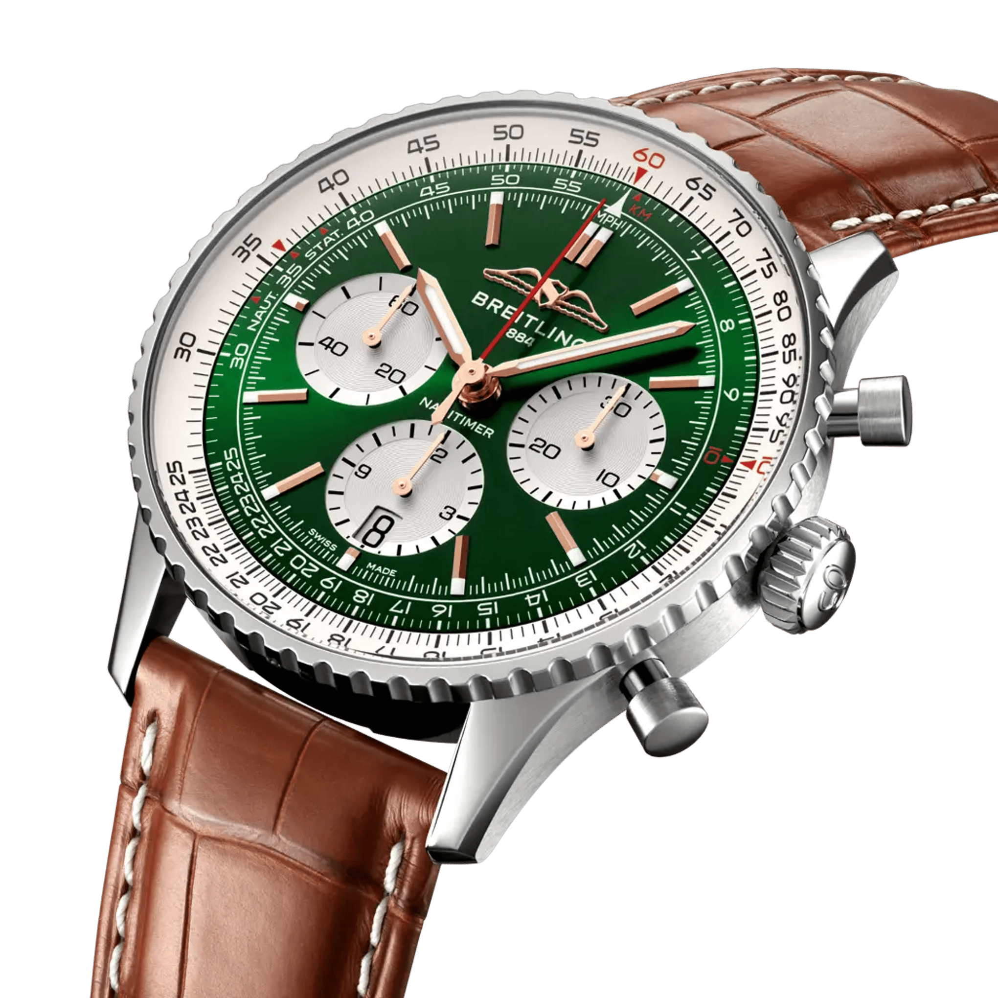 Navitimer B01 Chronograph 43 - AB01385A1L1P1 - image 2