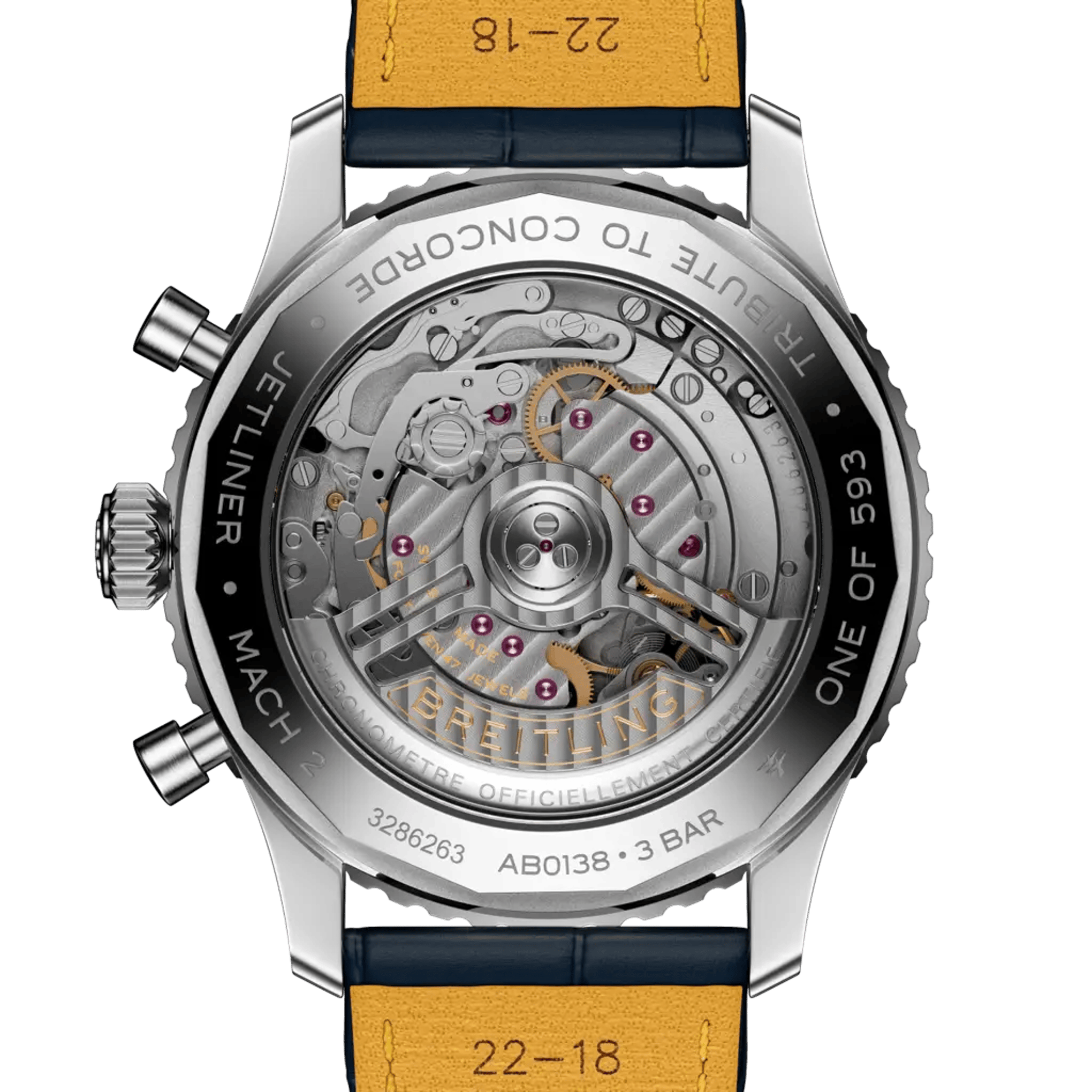 Navitimer B01 Chronograph 43 Tribute to Concorde - AB01389C1C1P1 - image 4