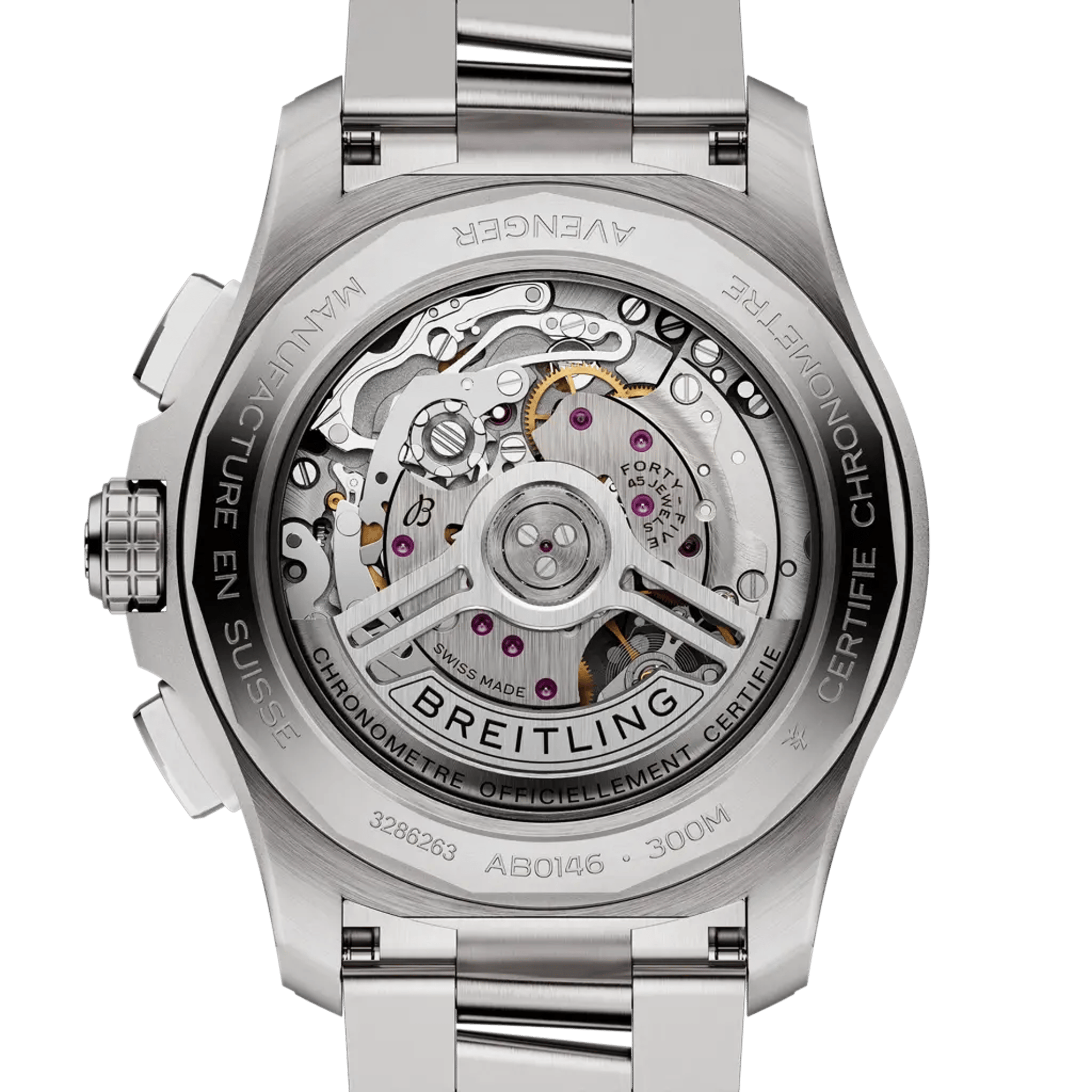 Avenger B01 Chronograph 42 - AB0146101B1A1 - image 4