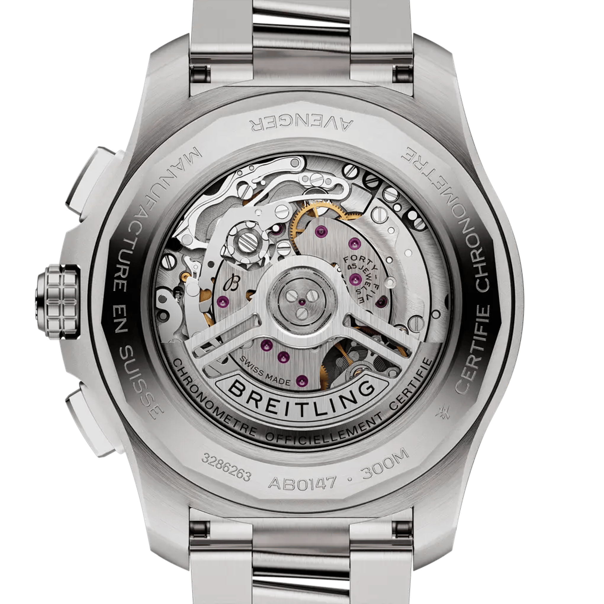 Avenger B01 Chronograph 44 - AB0147101L1A1 - image 4