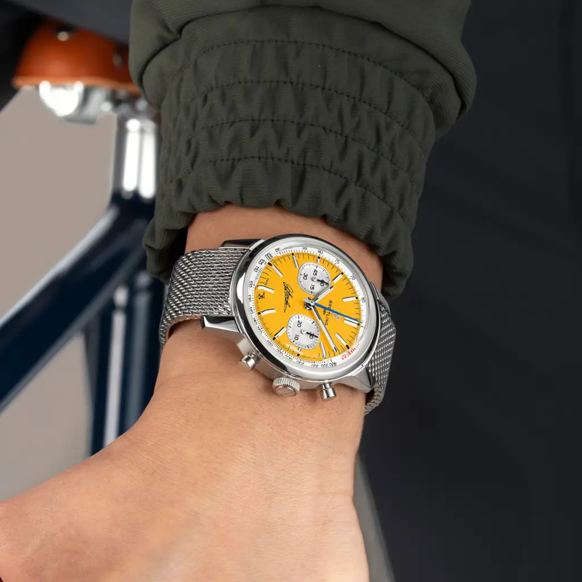 Top Time B01 Chronograph 41 Eddy Merckx - AB01762C1I1A1 - image 5