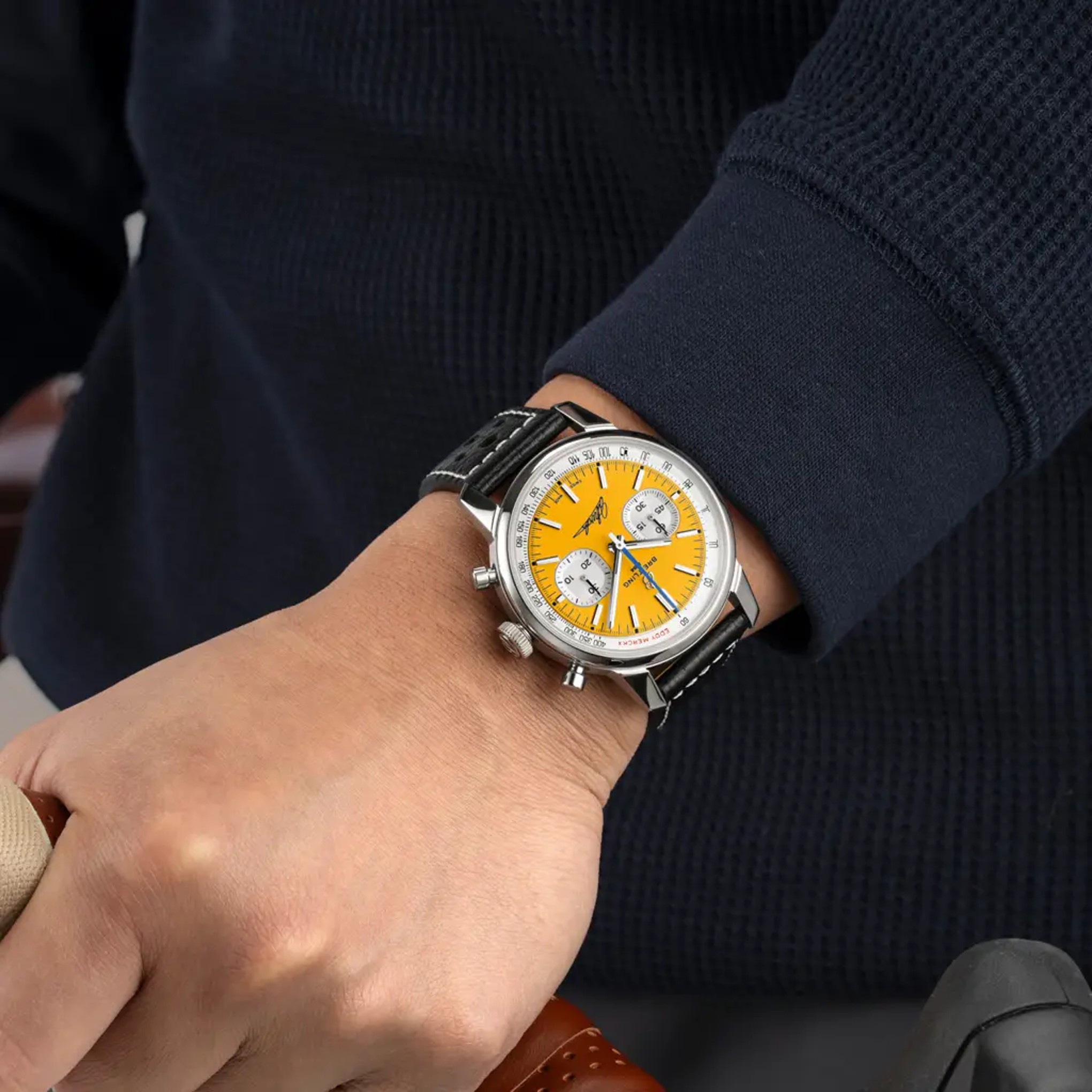 Top Time B01 Chronograph 41 Eddy Merckx - AB01762C1I1X1 - image 5