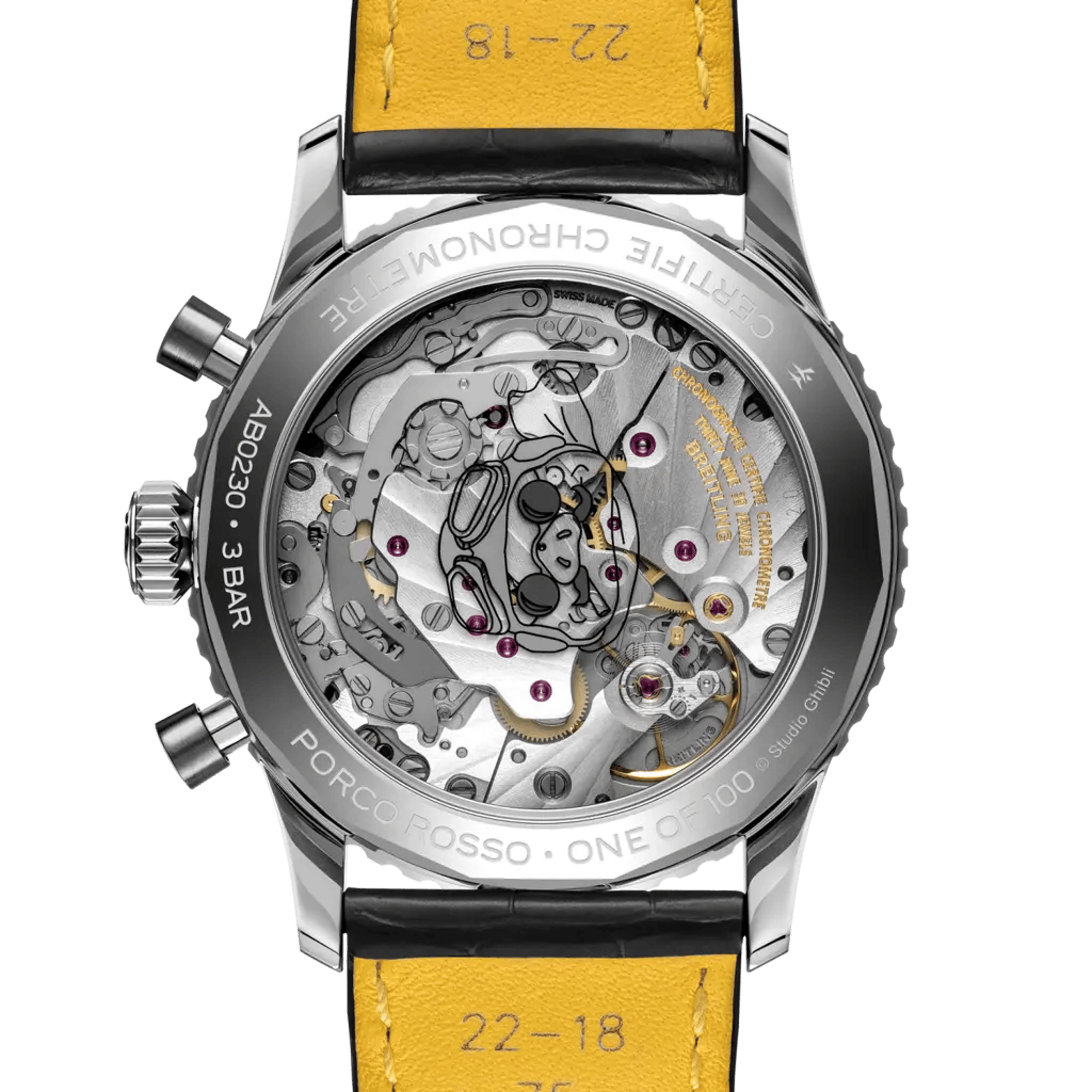 Navitimer B02 Chronograph 41 Cosmonaute Porco Rosso - AB02302A1B1P1 - image 4
