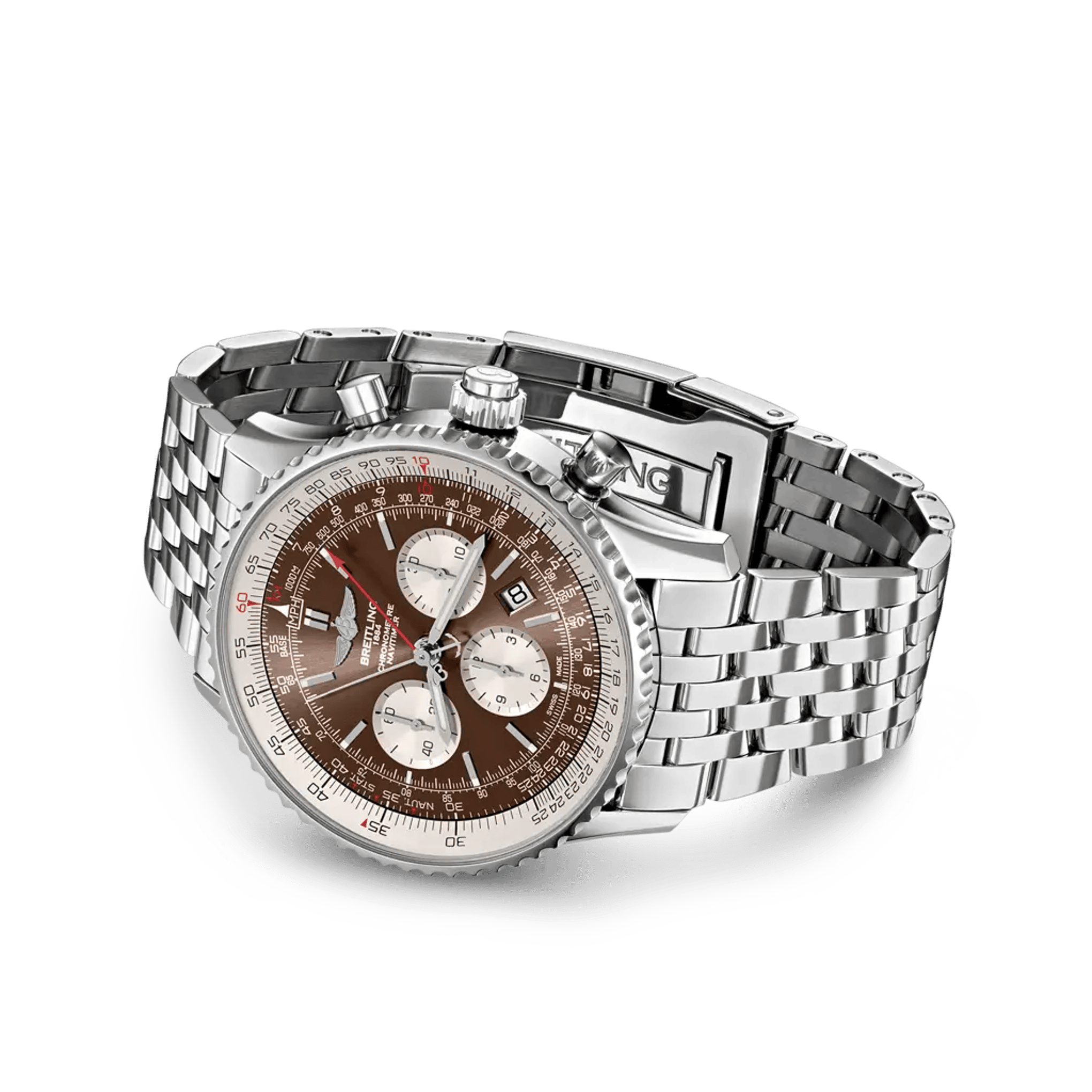 Navitimer B03 Chronograph Rattrapante 45 - AB0310211Q1A1 - image 3