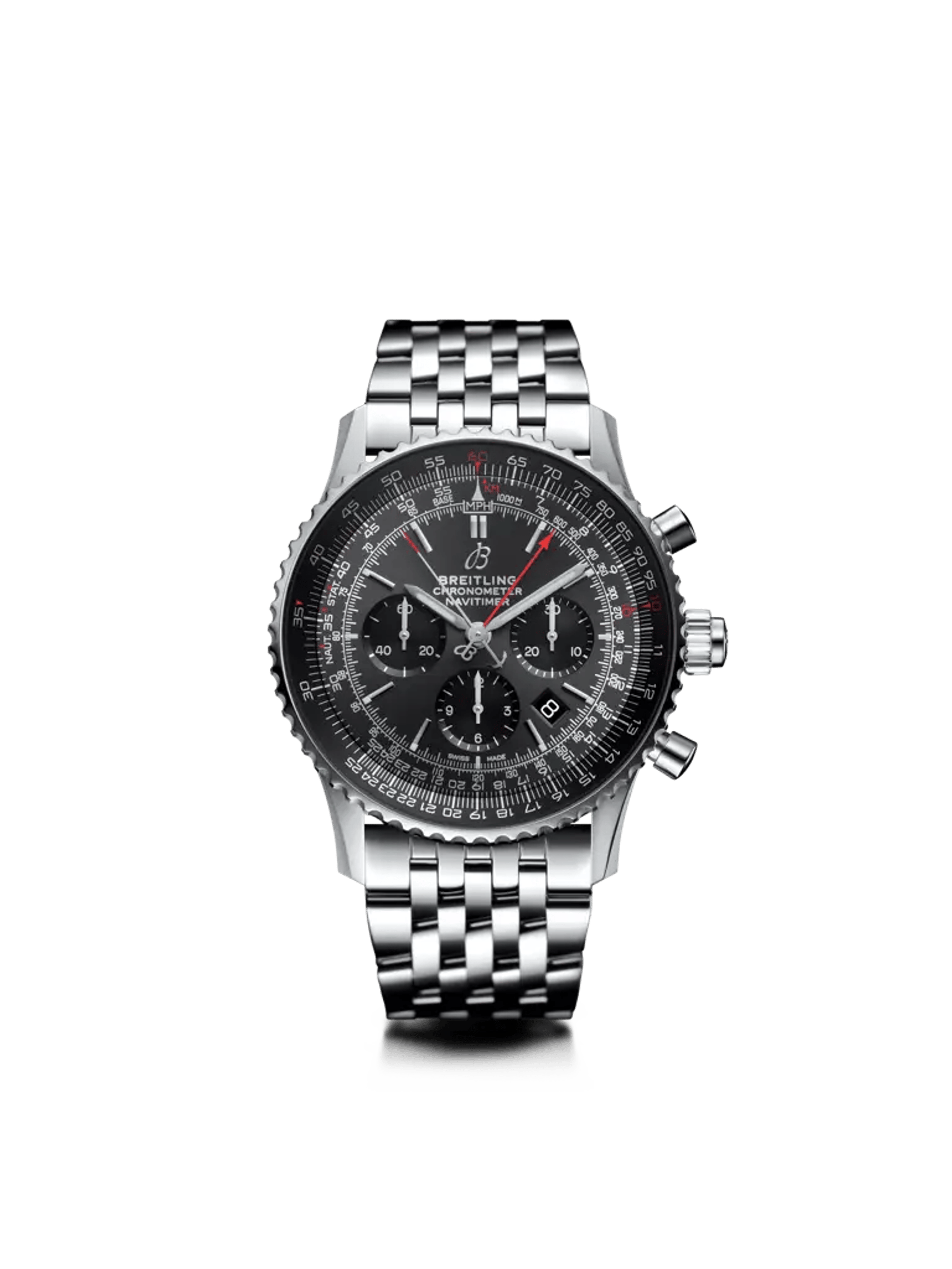 Navitimer B03 Chronograph Rattrapante 45 - AB03102A1F1A1 - image 1