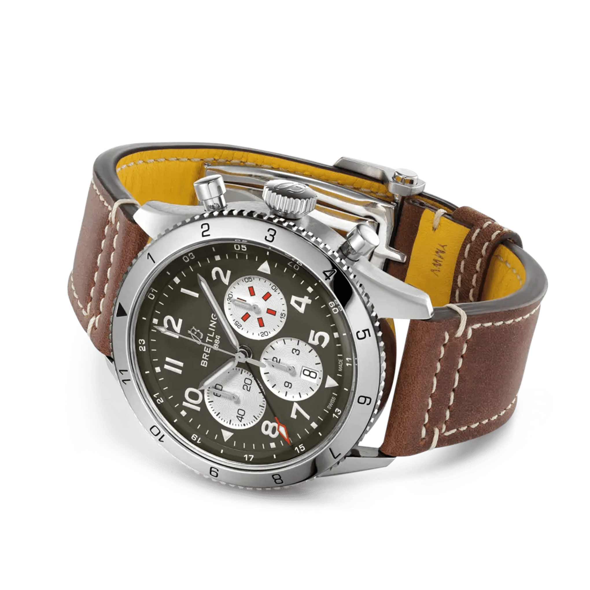 Super AVI B04 Chronograph GMT 46 Curtiss Warhawk - AB04452A1L1X1 - image 3