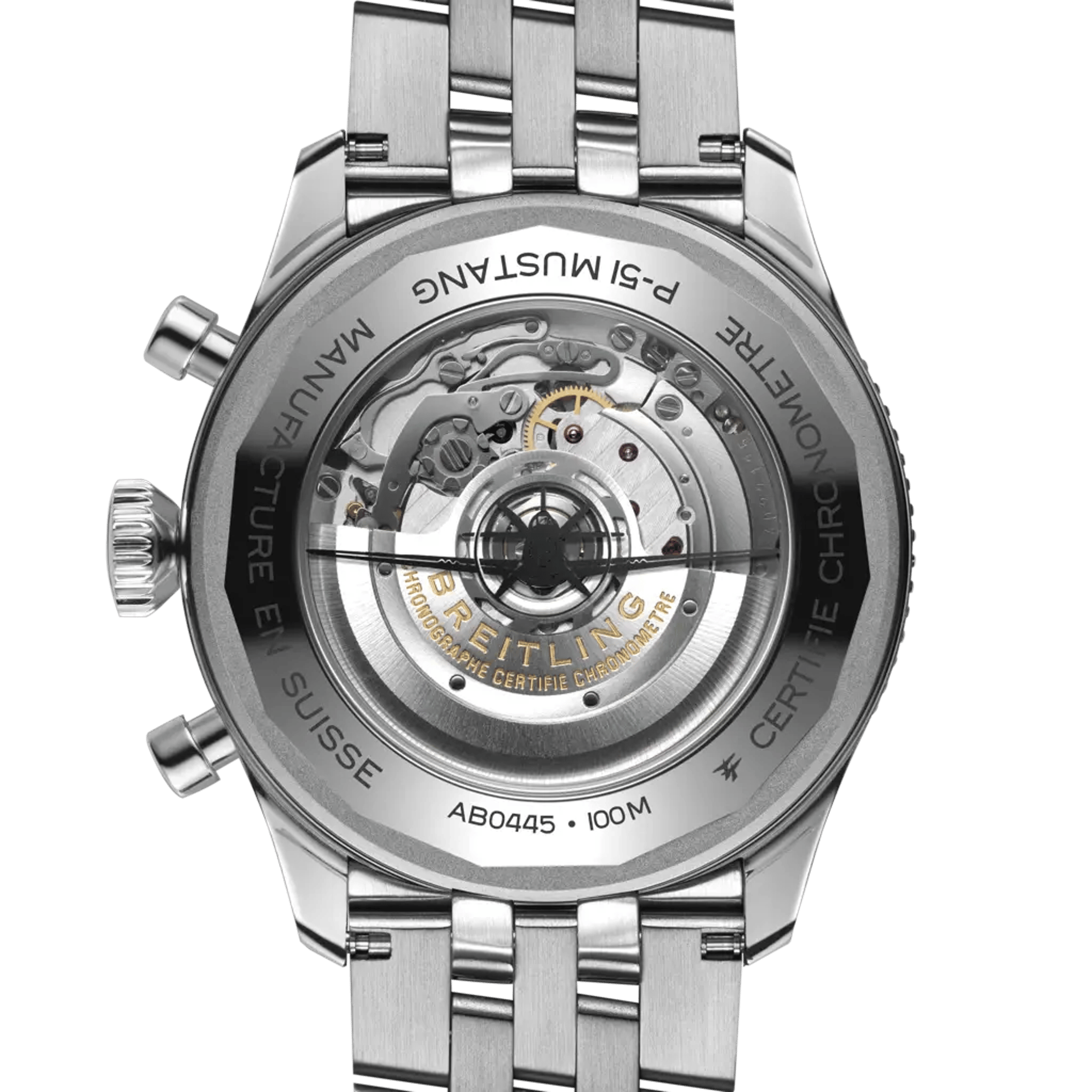 Super AVI B04 Chronograph GMT 46 P-51 Mustang - AB04453A1B1A1 - image 4
