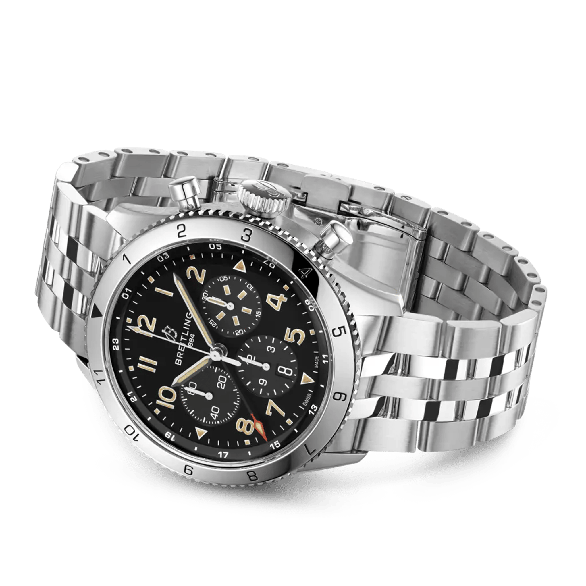 Super AVI B04 Chronograph GMT 46 P-51 Mustang - AB04453A1B1A1 - image 3