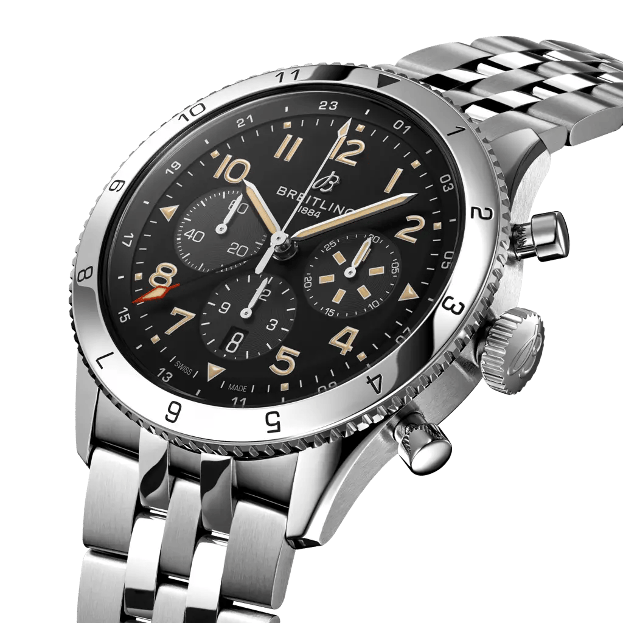 Super AVI B04 Chronograph GMT 46 P-51 Mustang - AB04453A1B1A1 - image 2