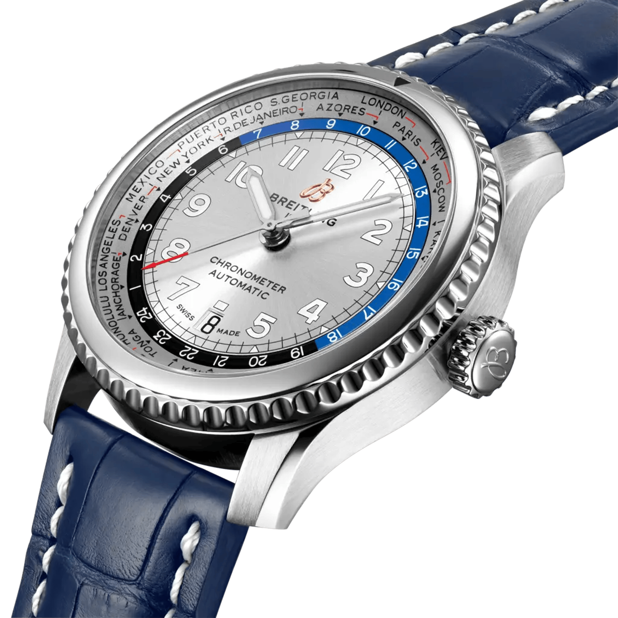 Aviator 8 B35 Automatic Unitime 43 - AB3521U01G1P4 - image 2