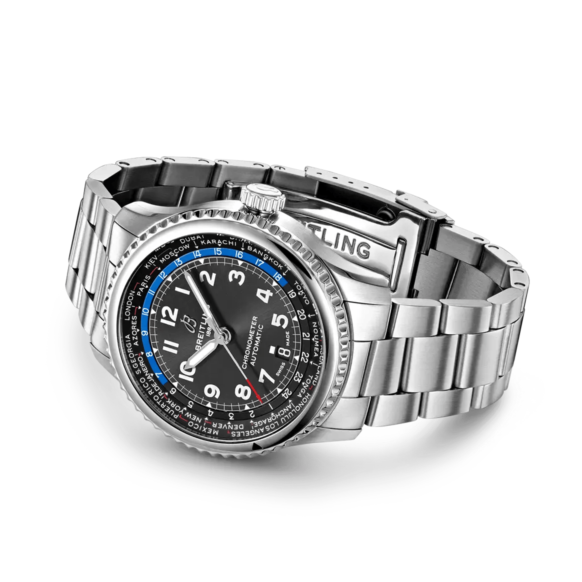 Aviator 8 B35 Automatic Unitime 43 - AB3521U41B1A1 - image 3