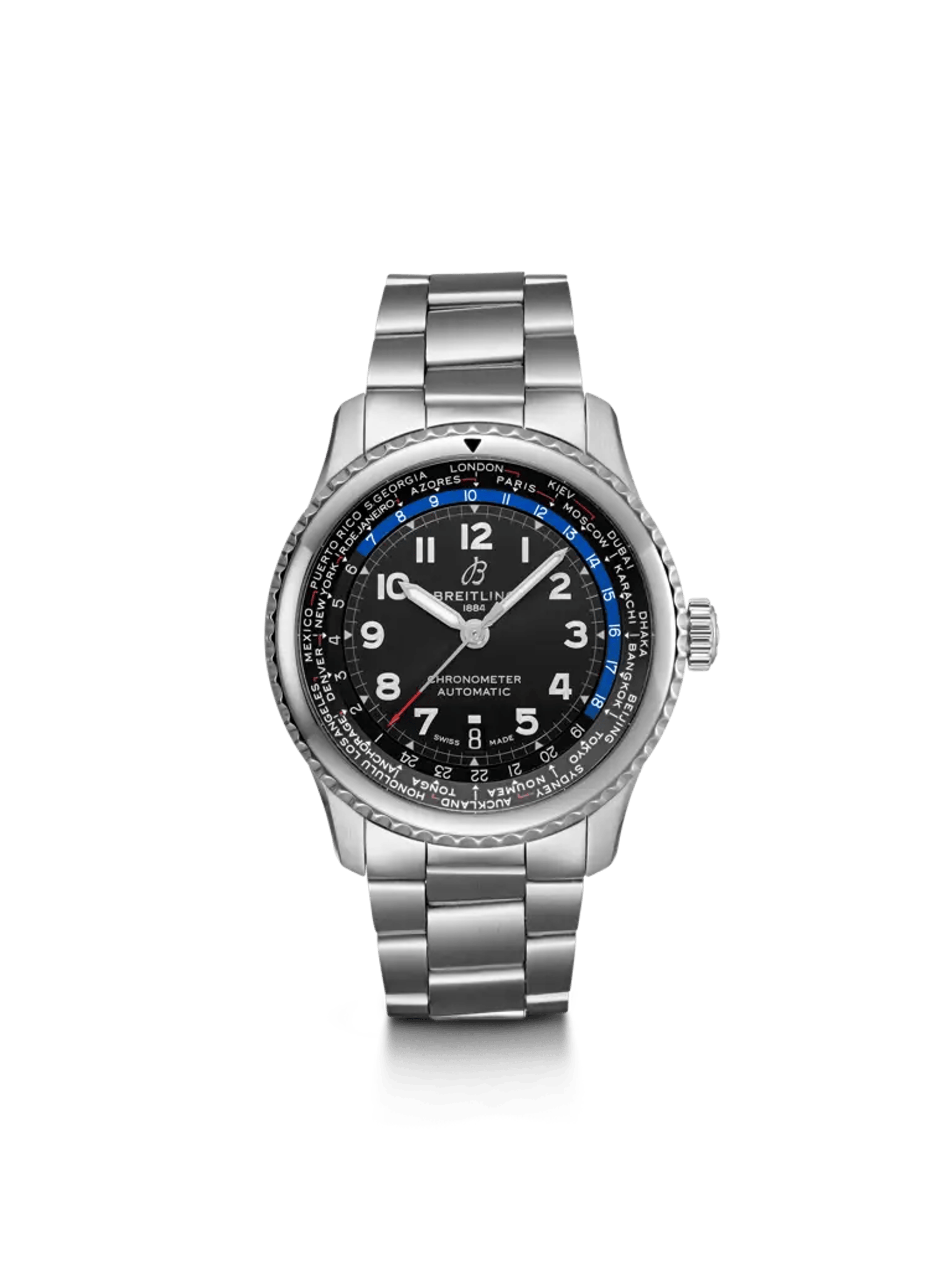 Aviator 8 B35 Automatic Unitime 43 - AB3521U41B1A1 - image 1