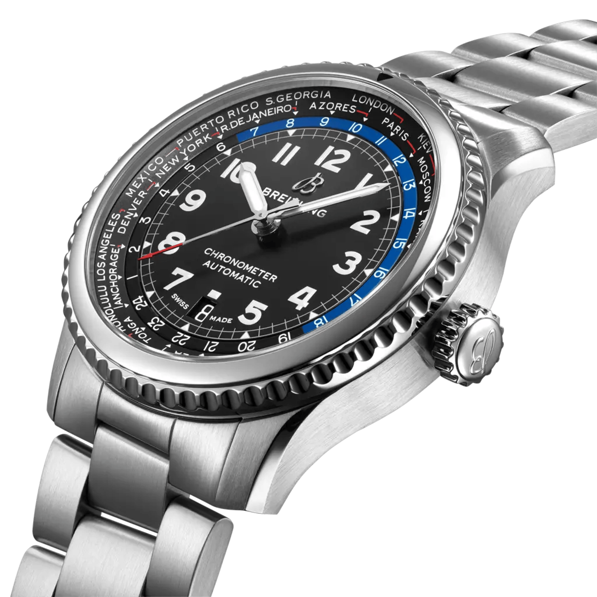 Aviator 8 B35 Automatic Unitime 43 - AB3521U41B1A1 - image 2