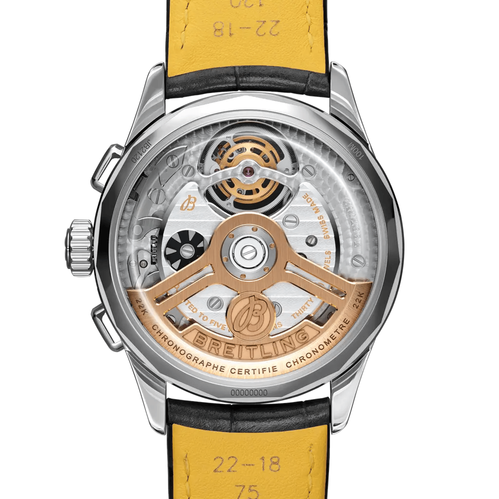 Premier B21 Chronograph Tourbillon 42 Gaston Breitling - JB2120A61B1P1 - image 4
