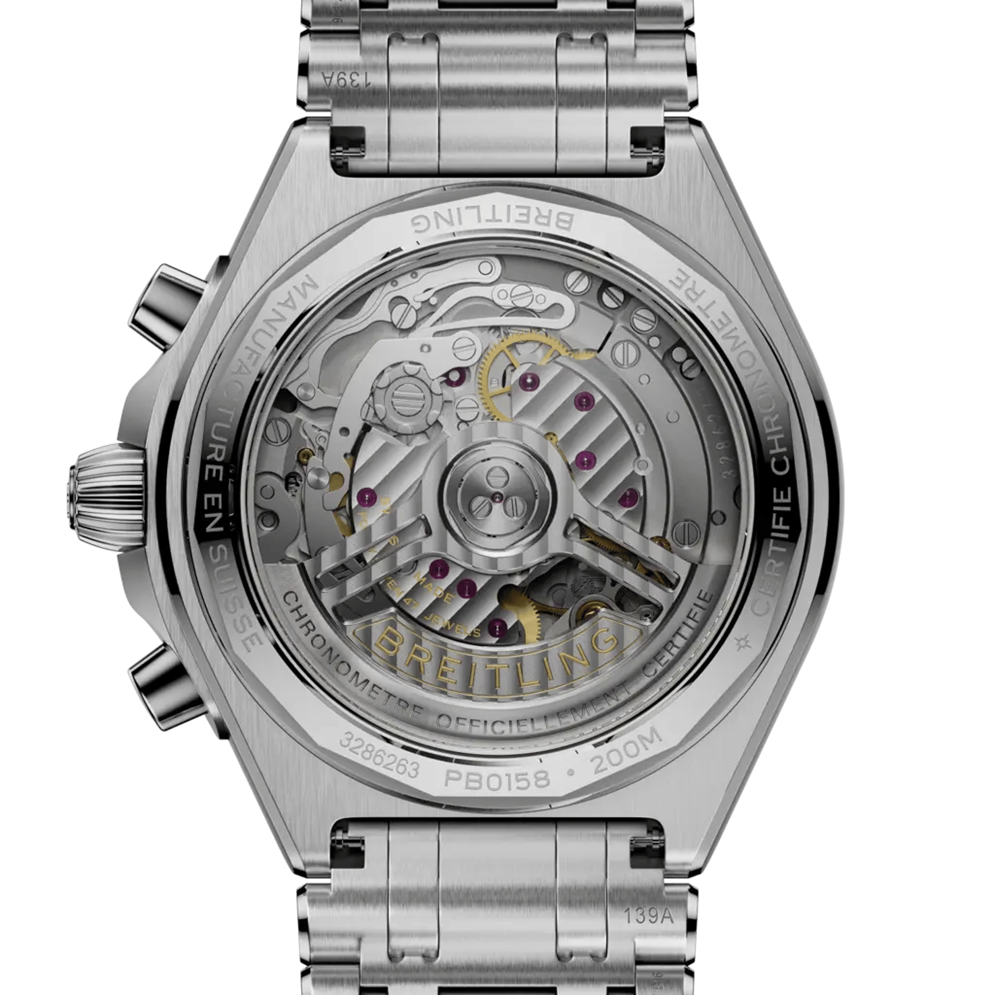 Chronomat B01 Chronograph 42 - PB0158101C1A1 - image 4