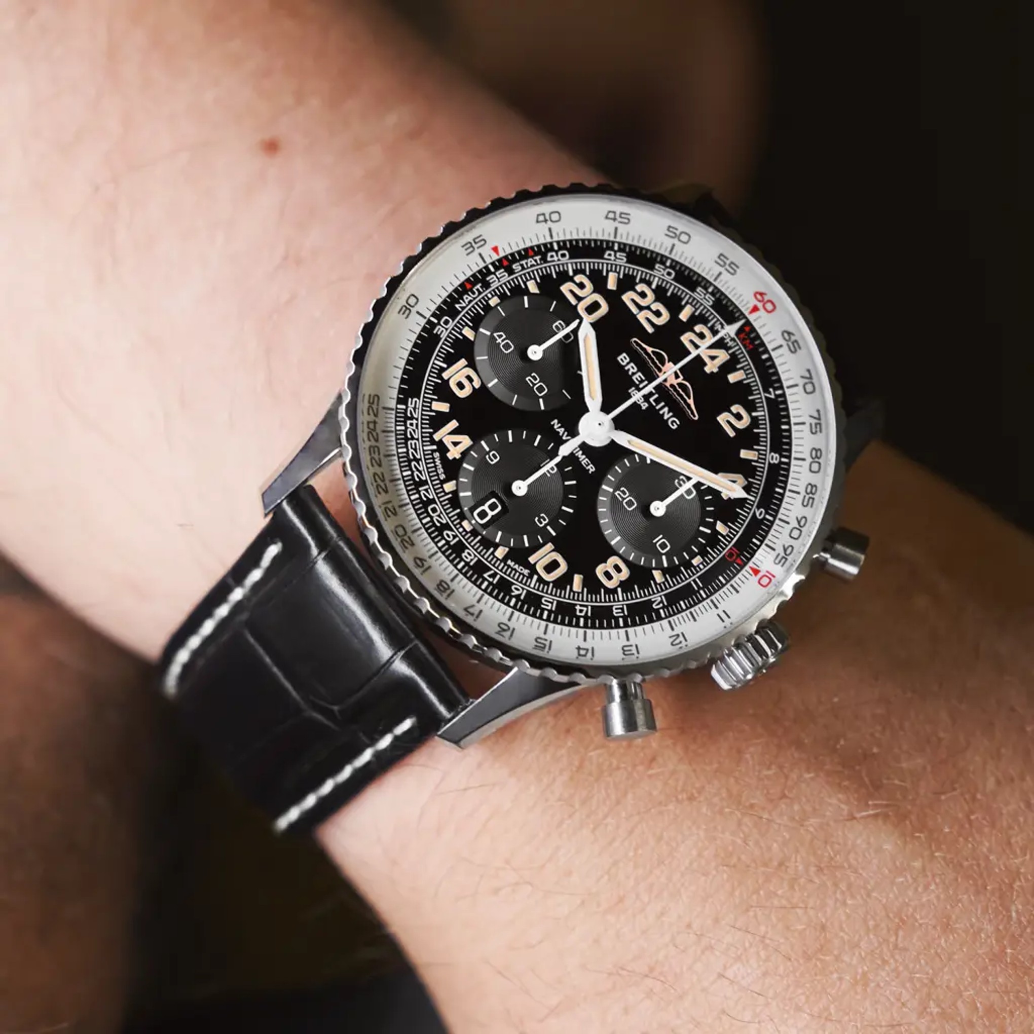 Navitimer B02 Chronograph 41 Cosmonaute - PB02301A1B1P1 - image 5