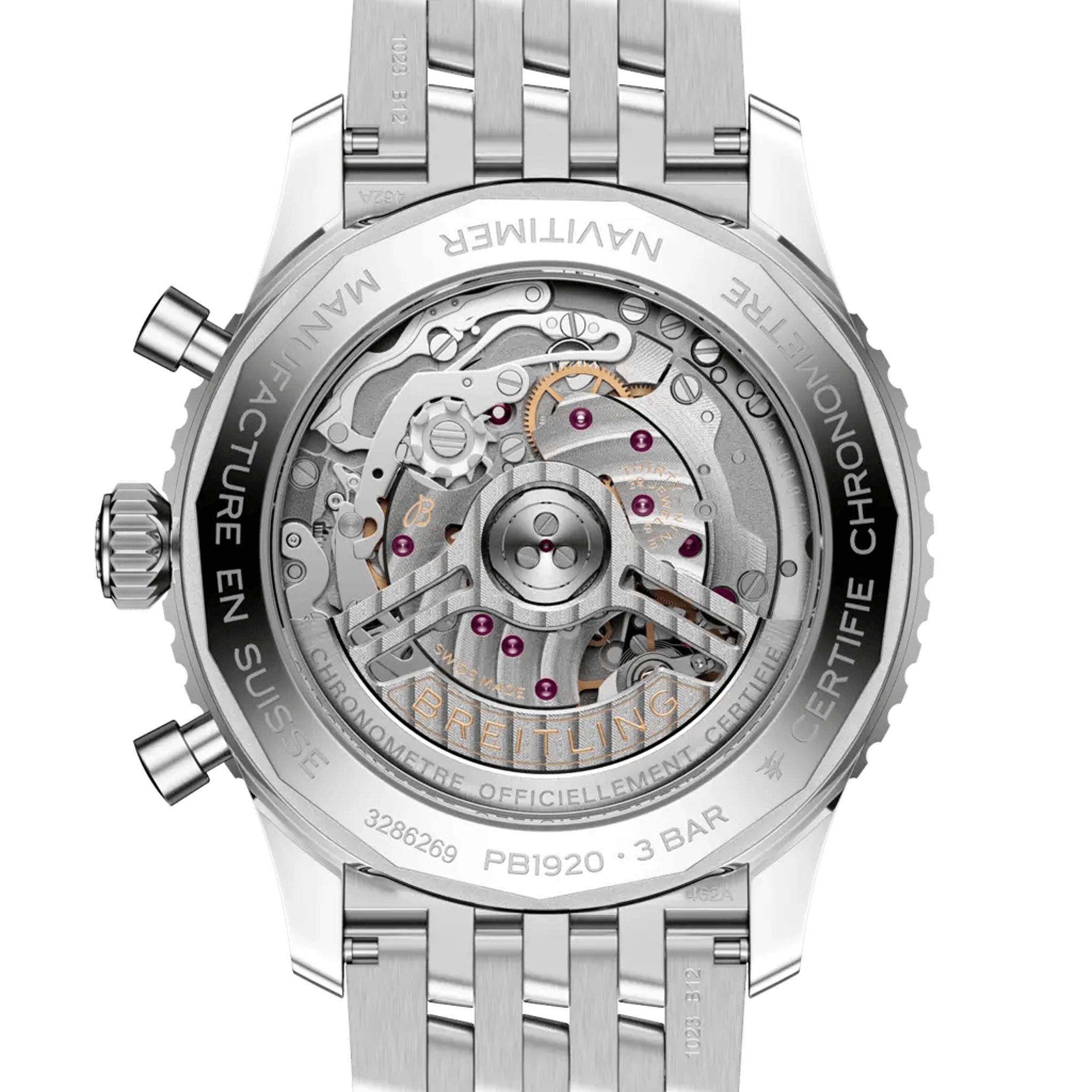 Navitimer B19 Chronograph 43 Perpetual Calendar - PB1920251C1A1 - image 4