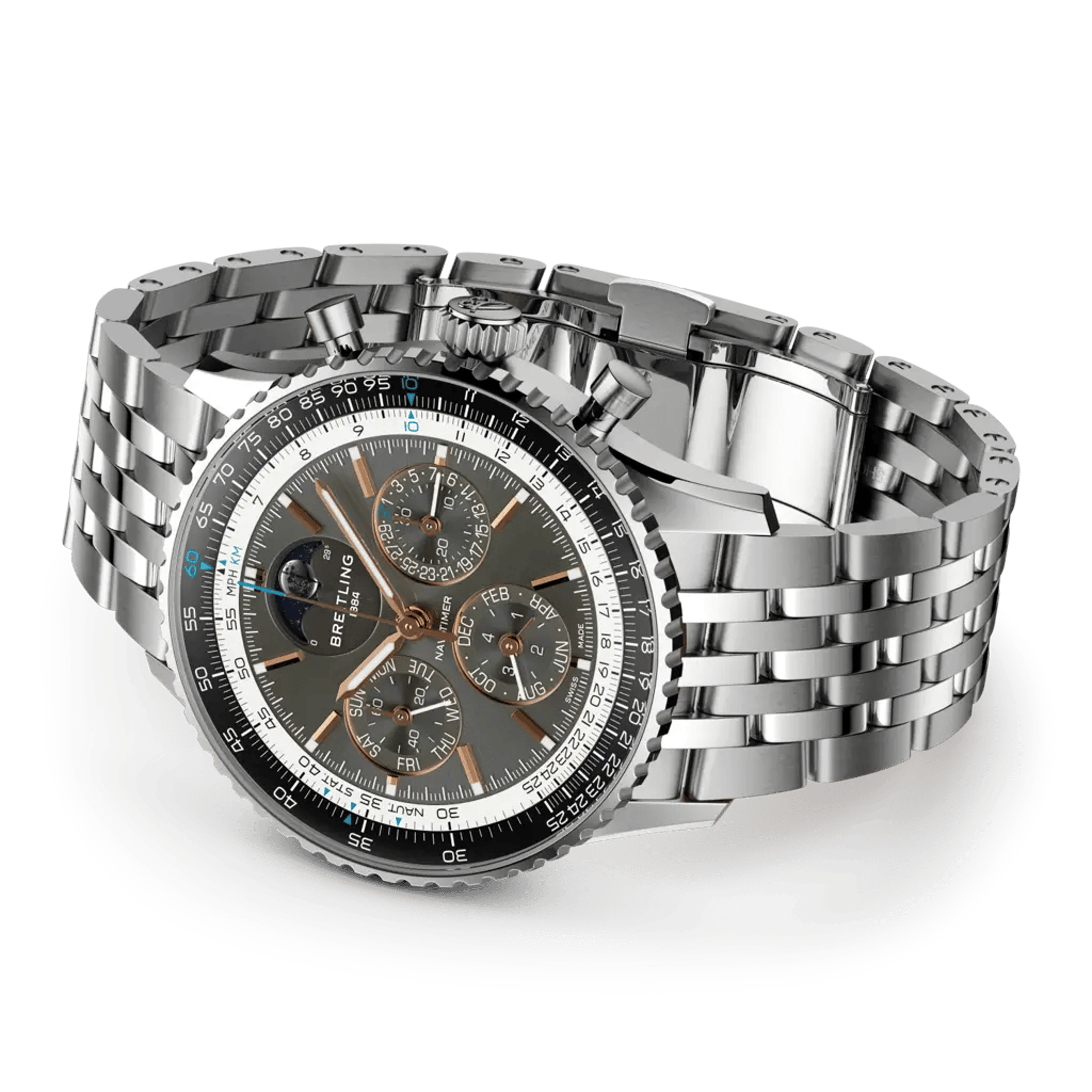 Navitimer B19 Chronograph 43 Perpetual Calendar - PB1921251B1A1 - image 3