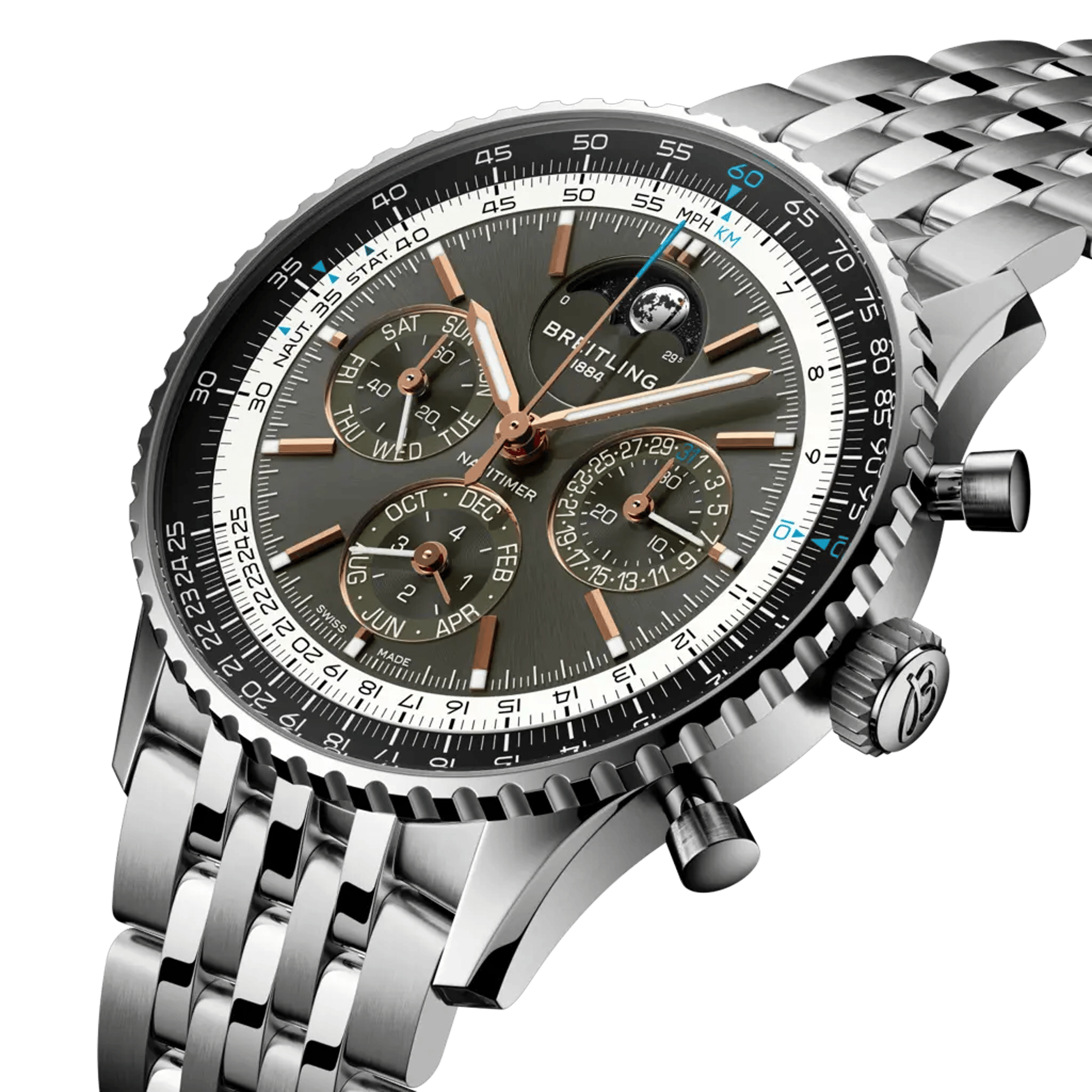 Navitimer B19 Chronograph 43 Perpetual Calendar - PB1921251B1A1 - image 2