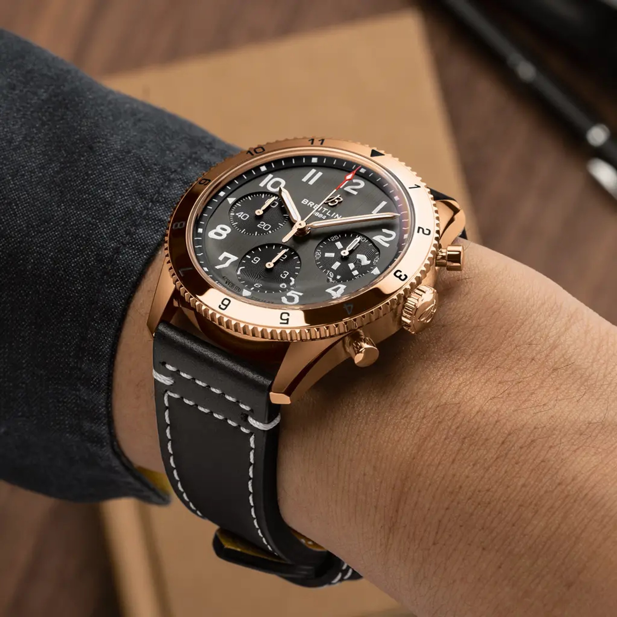 Classic AVI Chronograph 42 P-51 Mustang - R233801A1B1X1 - image 5