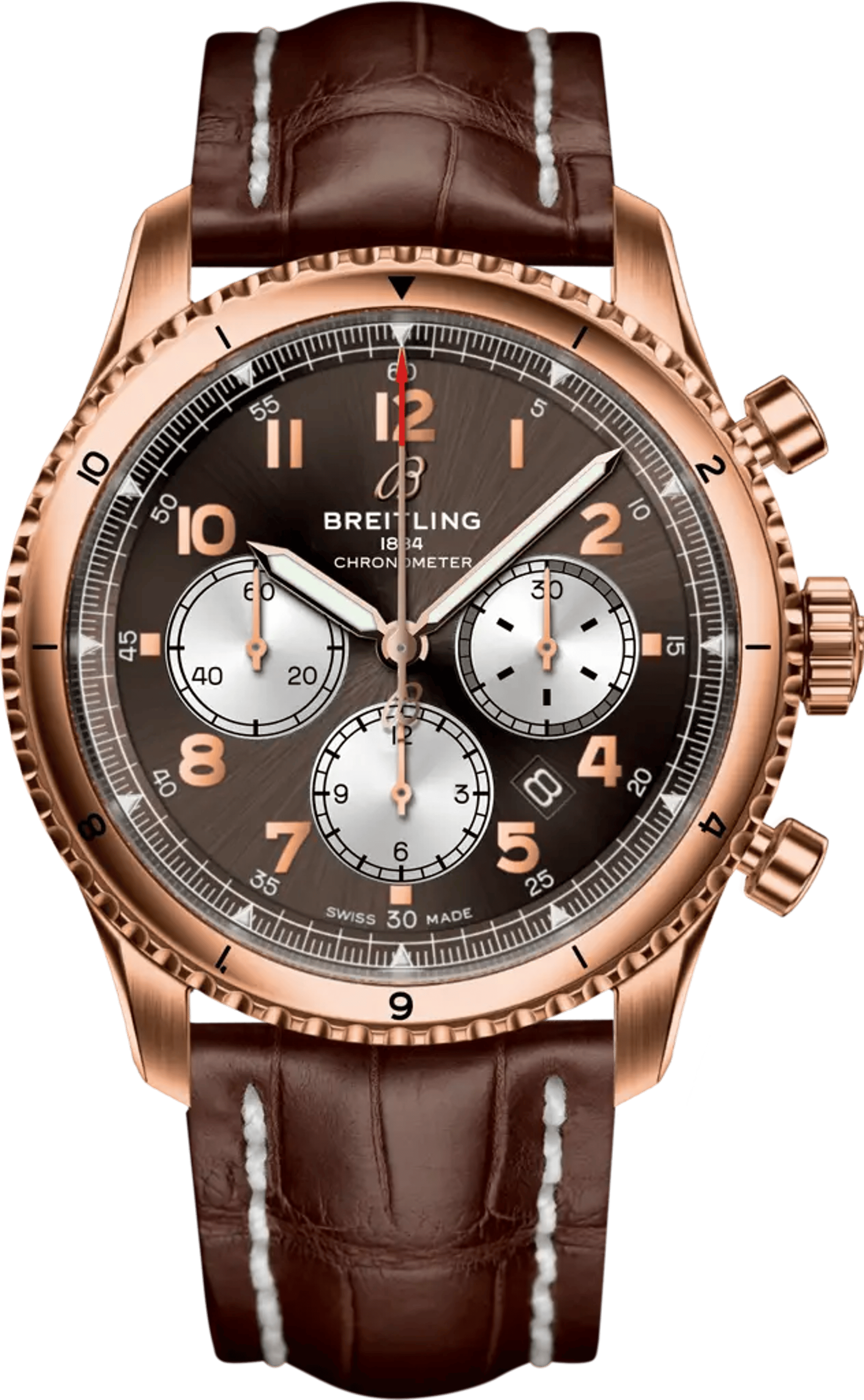Aviator 8 B01 Chronograph 43 - RB0119131Q1P1 - image 1