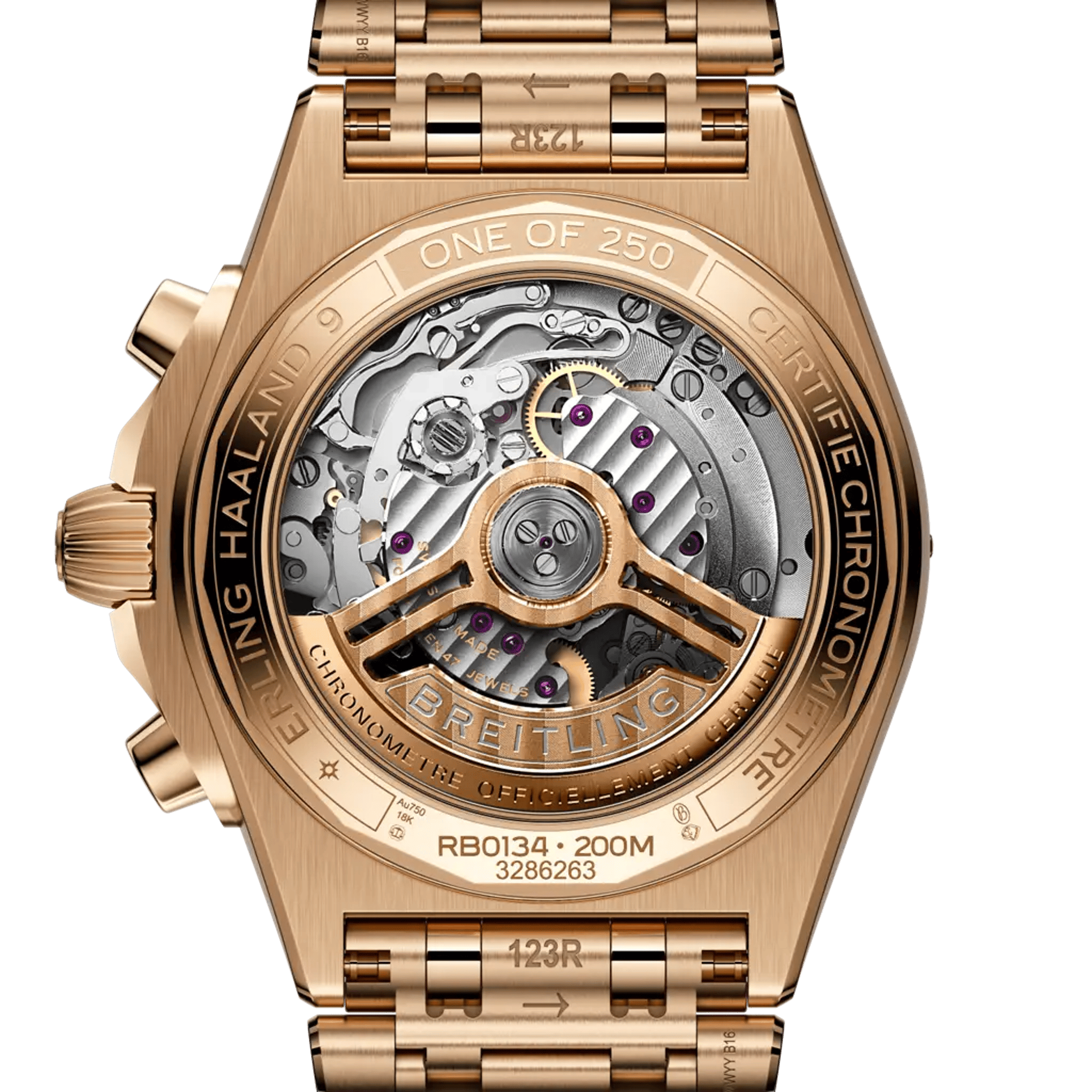 Chronomat B01 42 Erling Haaland - RB01347A1F1R1 - image 4