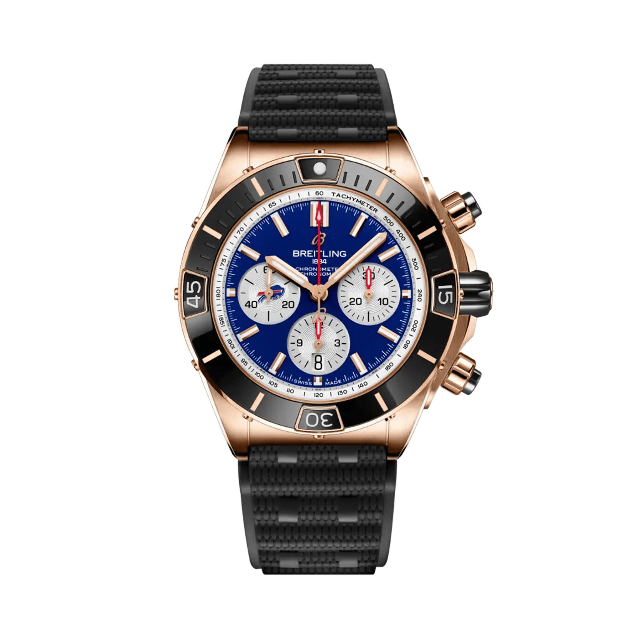 Super Chronomat B01 Chronograph 44 NFL Buffalo Bills Edition - RB01366A1C3S1 - image 1